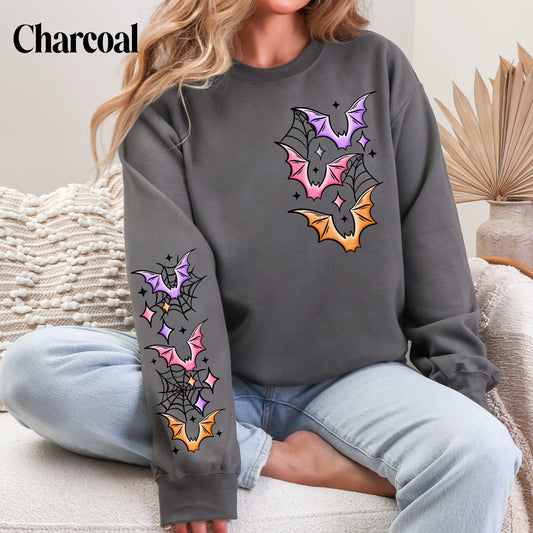 Colorful Bats Sweatshirt