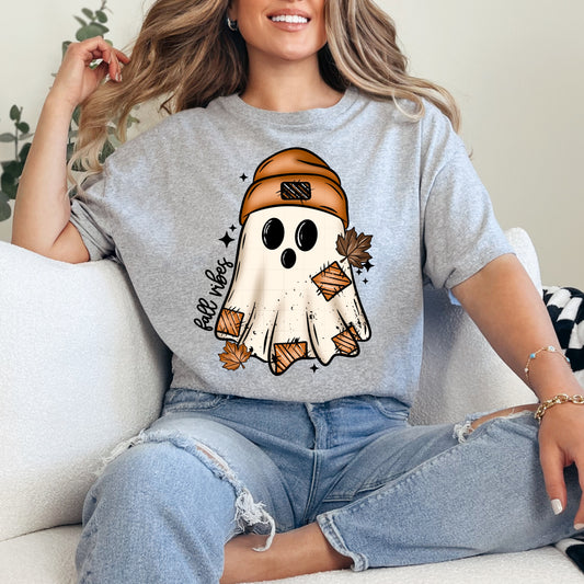 Fall Vibes Ghostie Shirt
