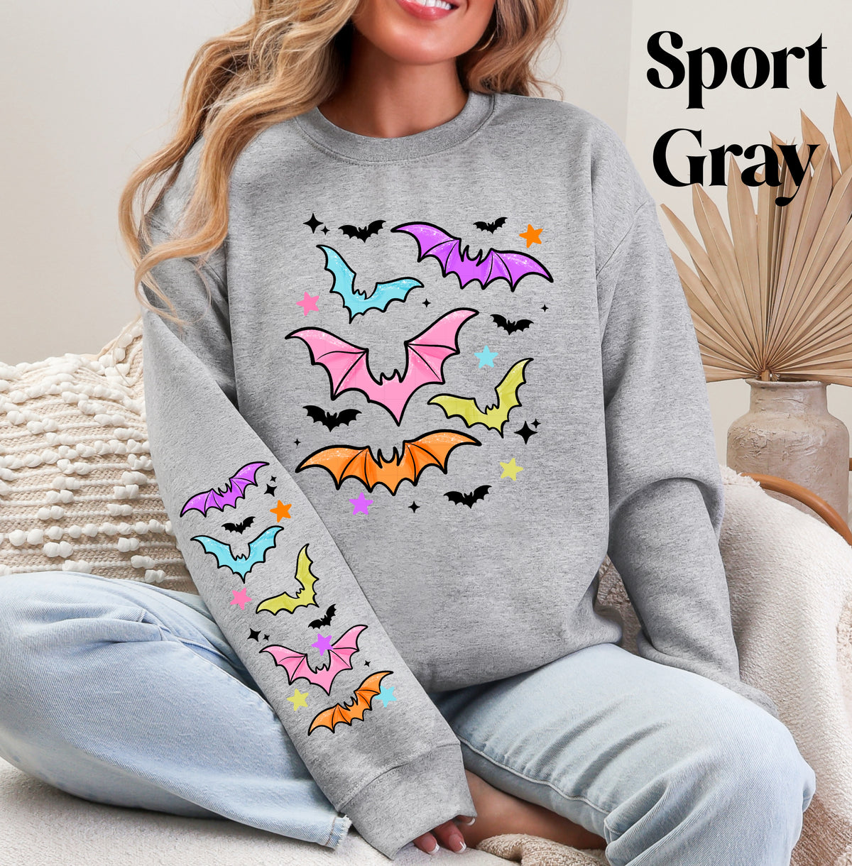 Neon Bats Sweatshirt