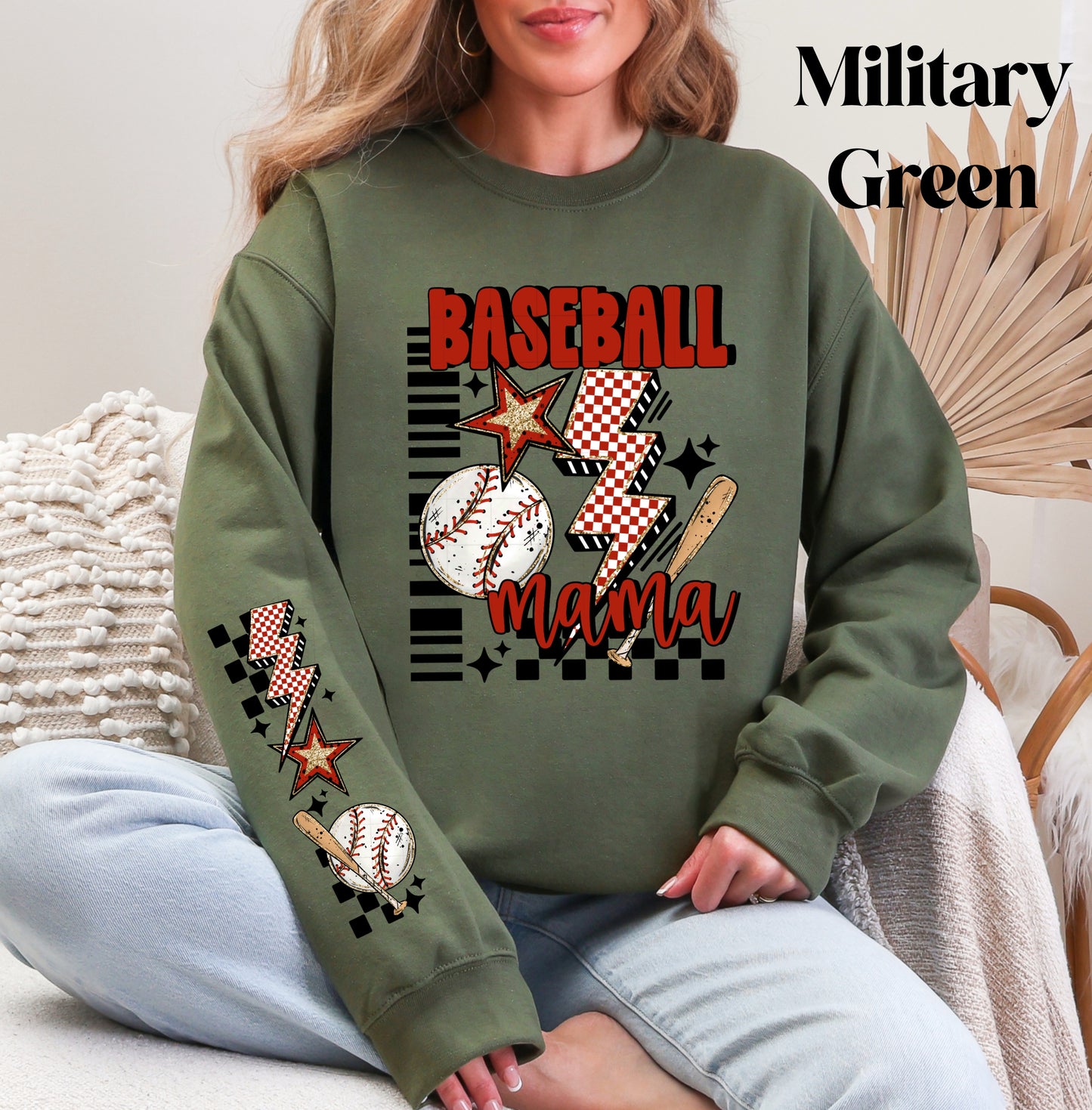 Baseball Mama Sweatshirt