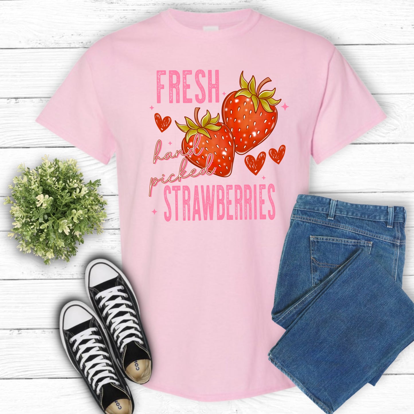 Fresh Picked Strawberries T-Shirt