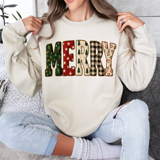 Merry Patchwork Shirt