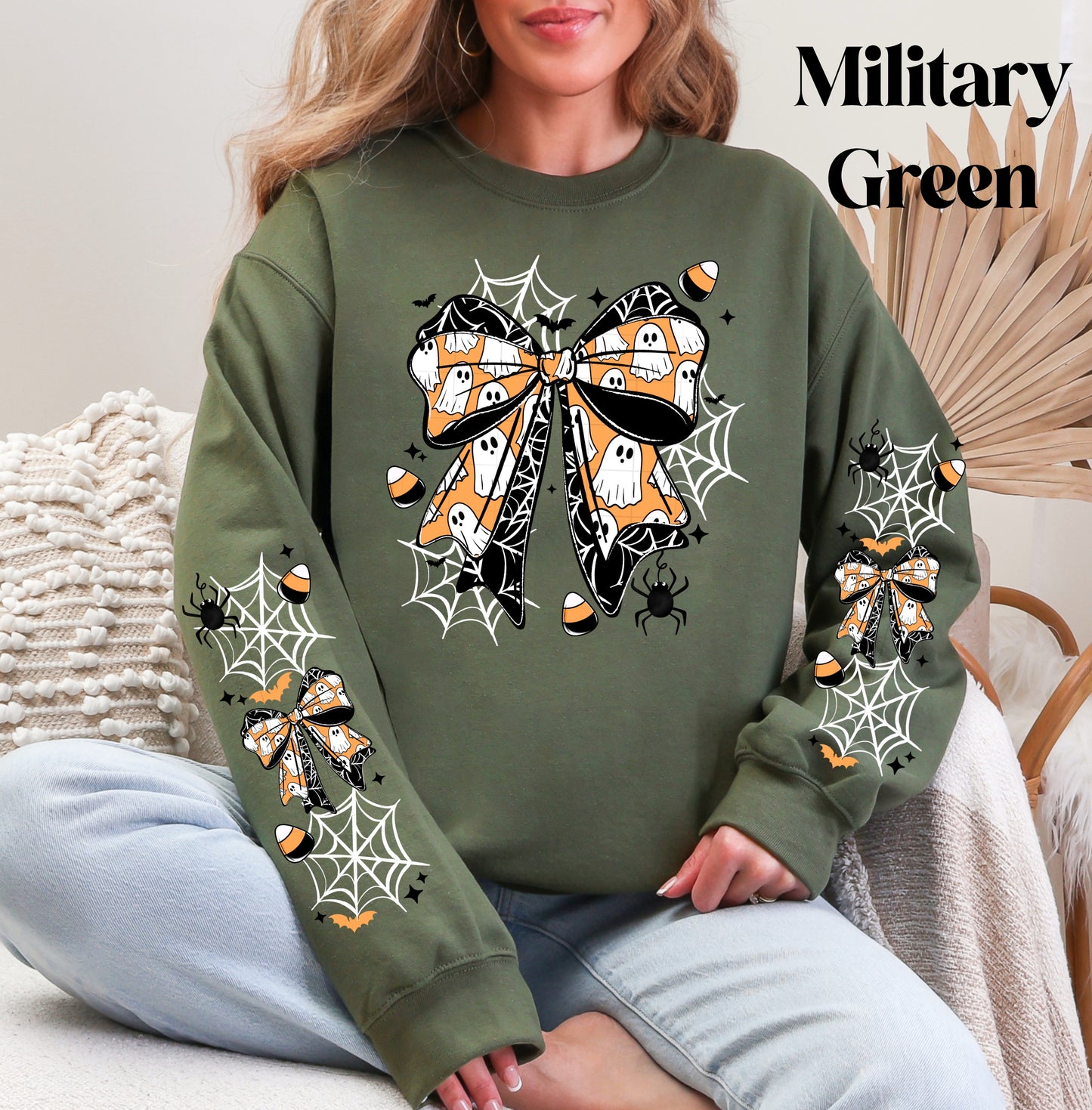 Ghost Bow Sweatshirt