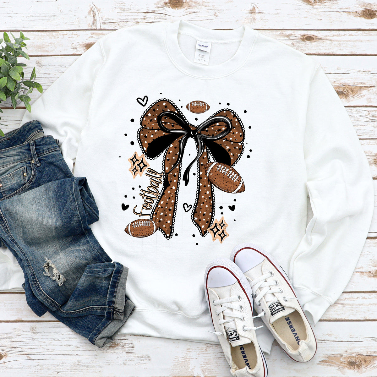 Football Bow Shirt