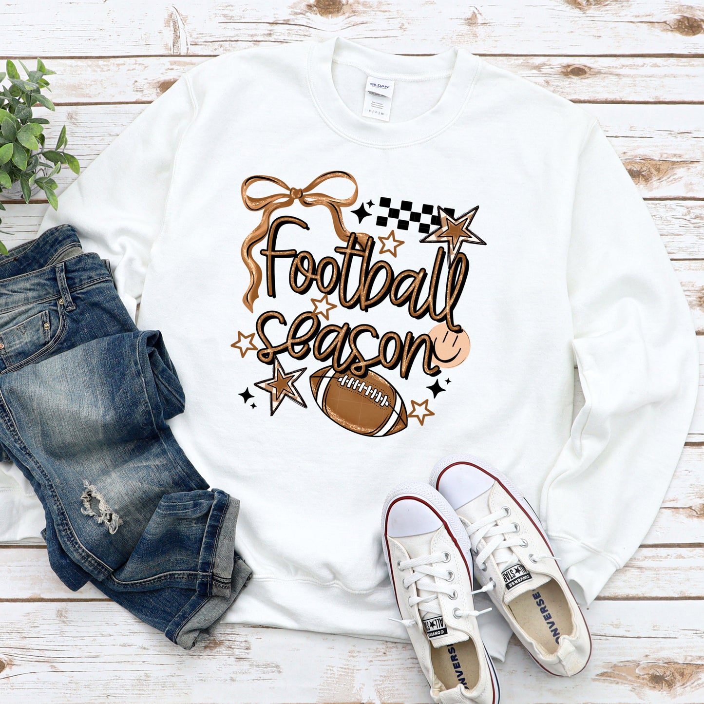 Football Season Bow Shirt