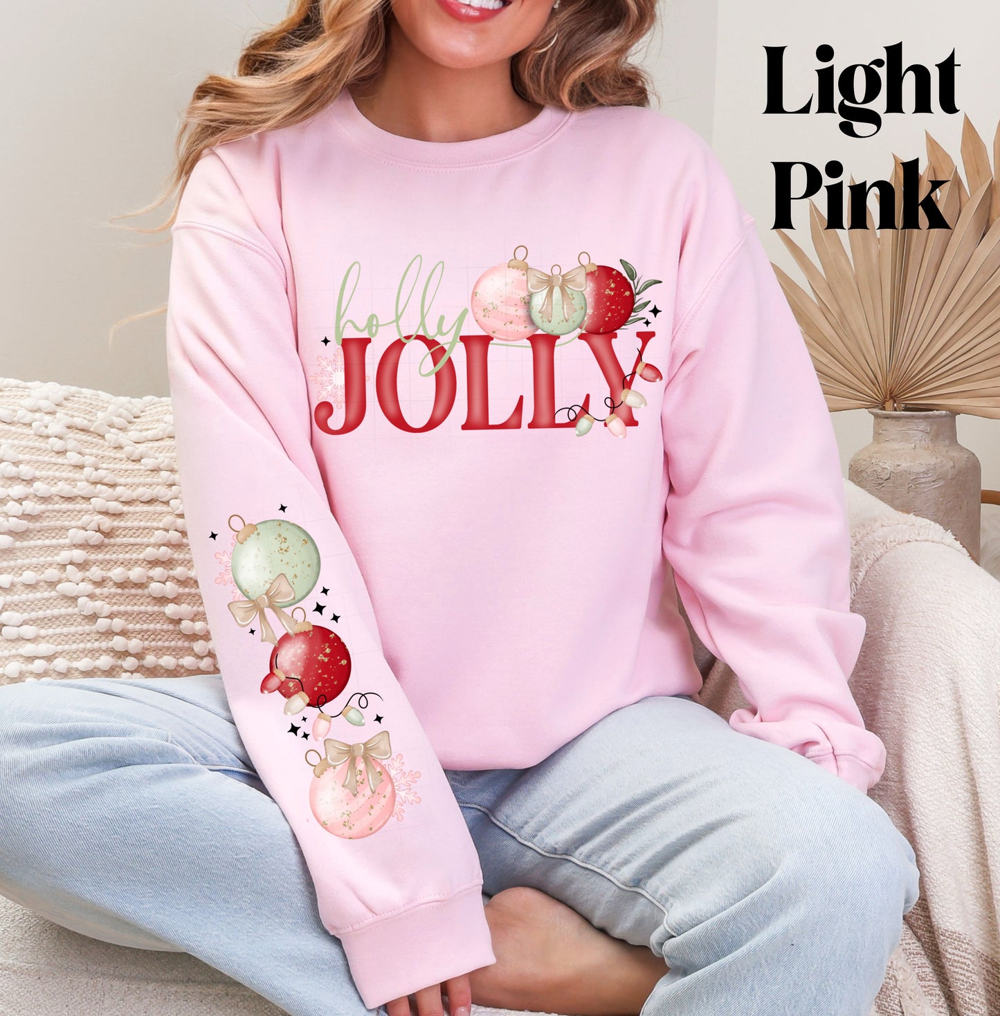 Holly Jolly Baubles Sweatshirt