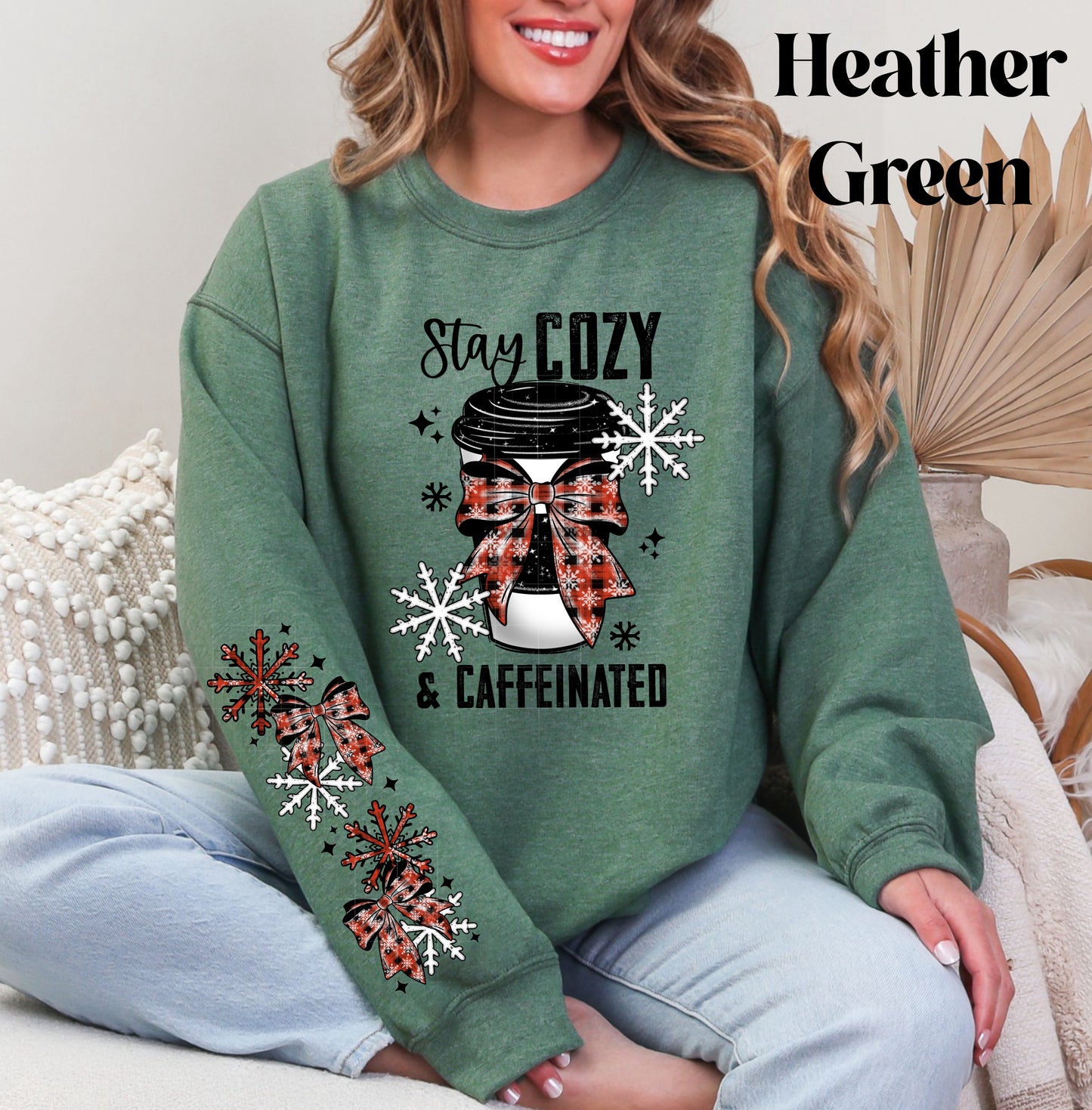 Stay Cozy and Caffeinated Sweatshirt