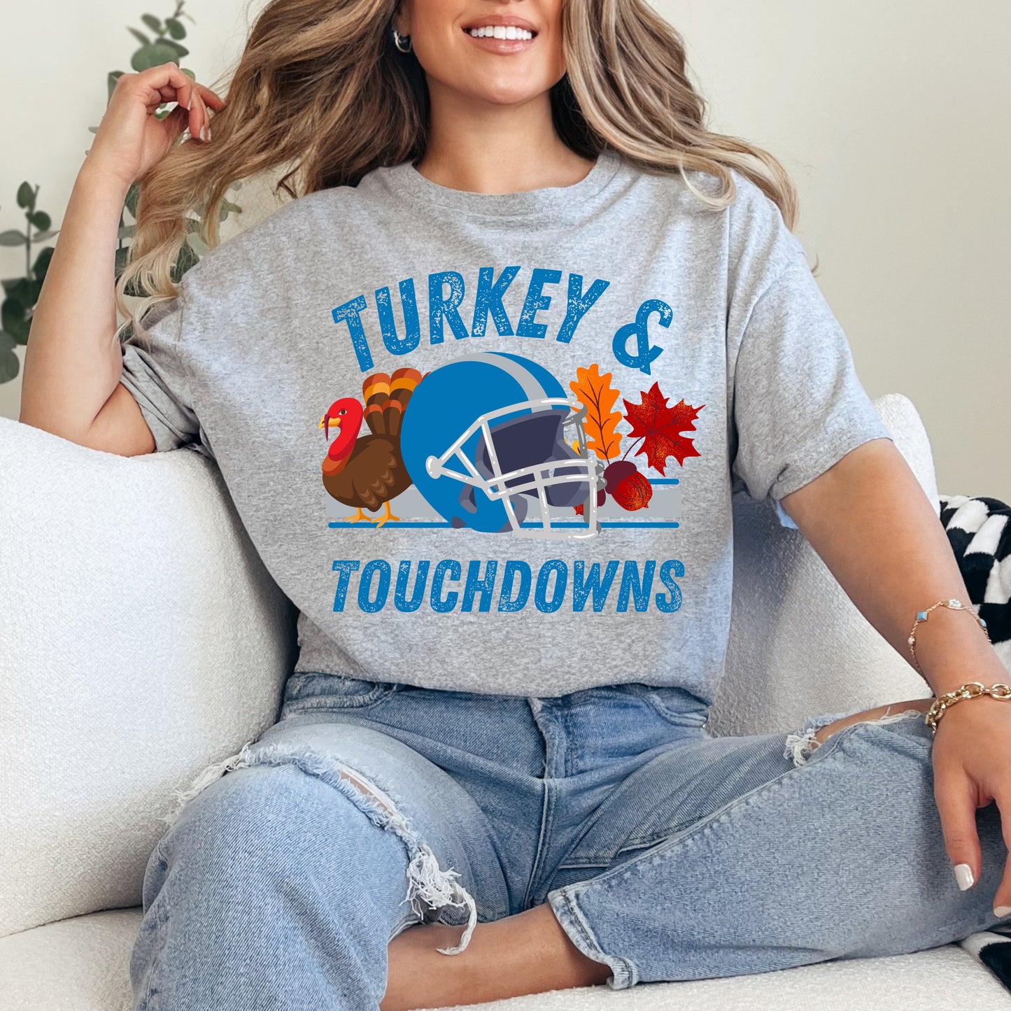 Turkey and Touchdowns Shirt
