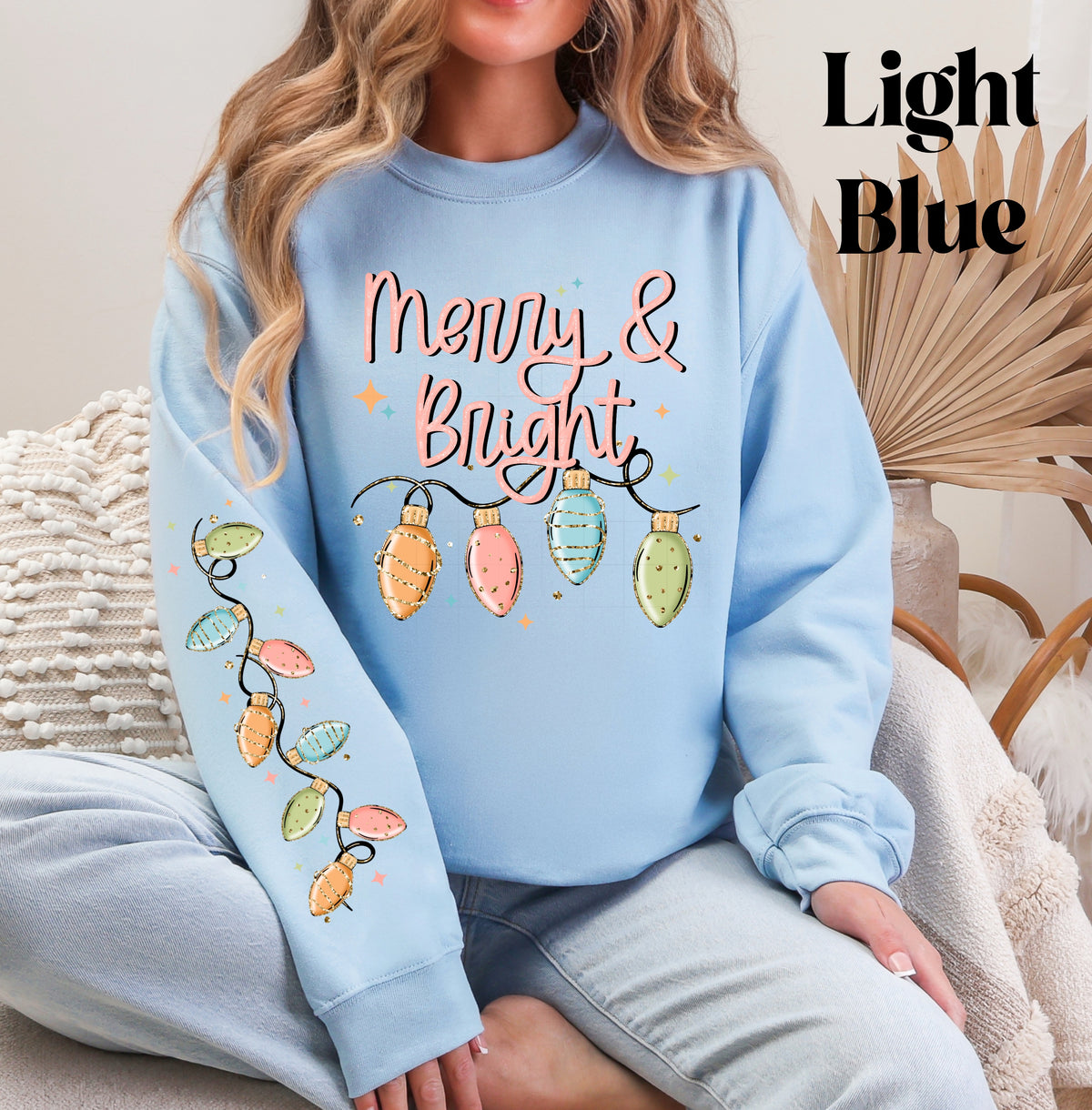 Merry Bright Lights Sweatshirt
