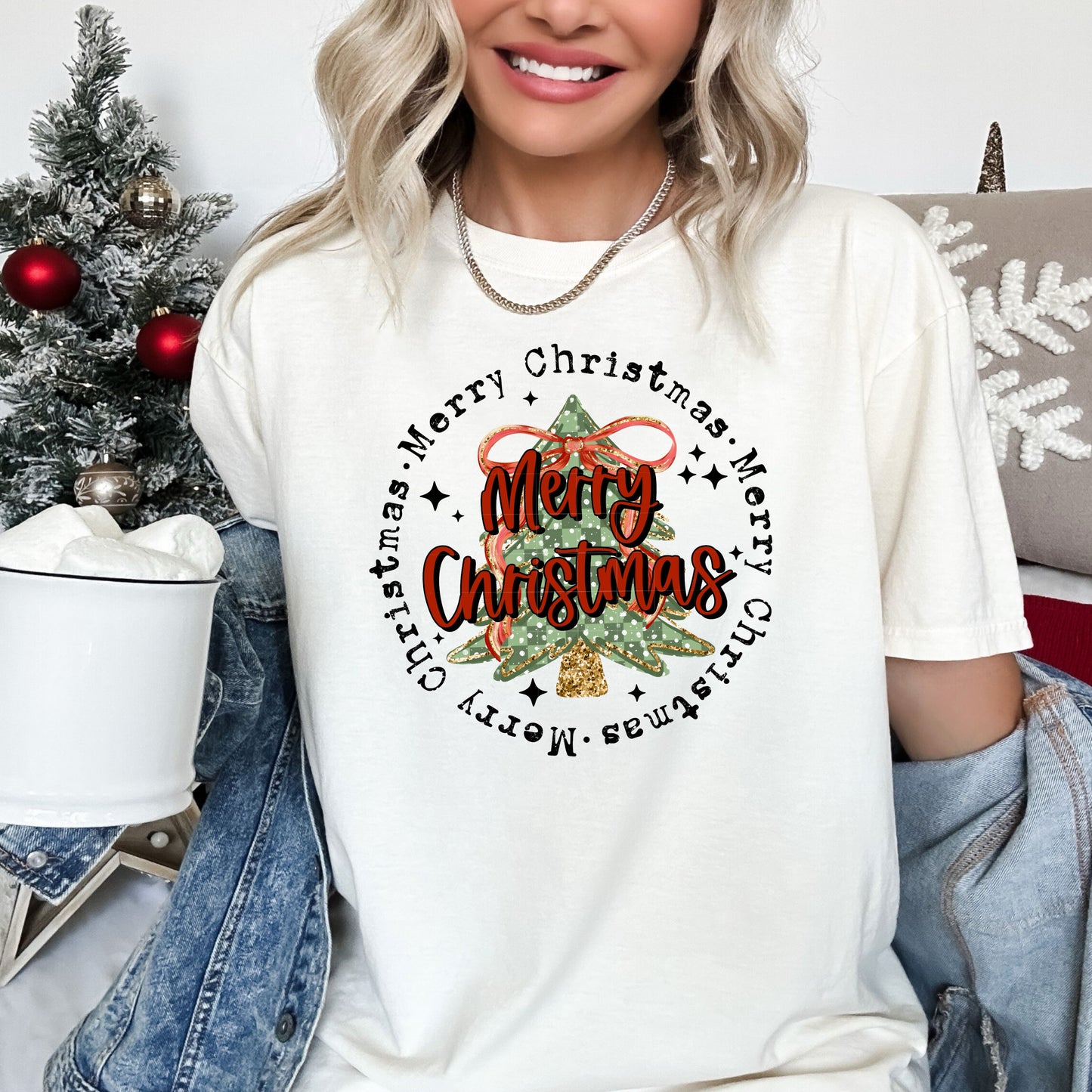 Merry Christmas Circle Shirt