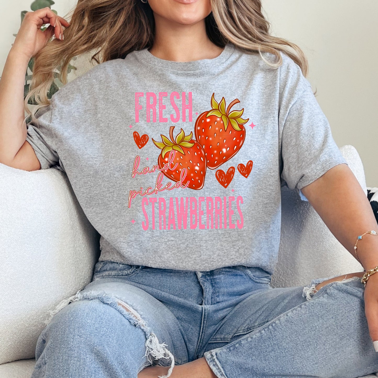 Fresh Picked Strawberries T-Shirt