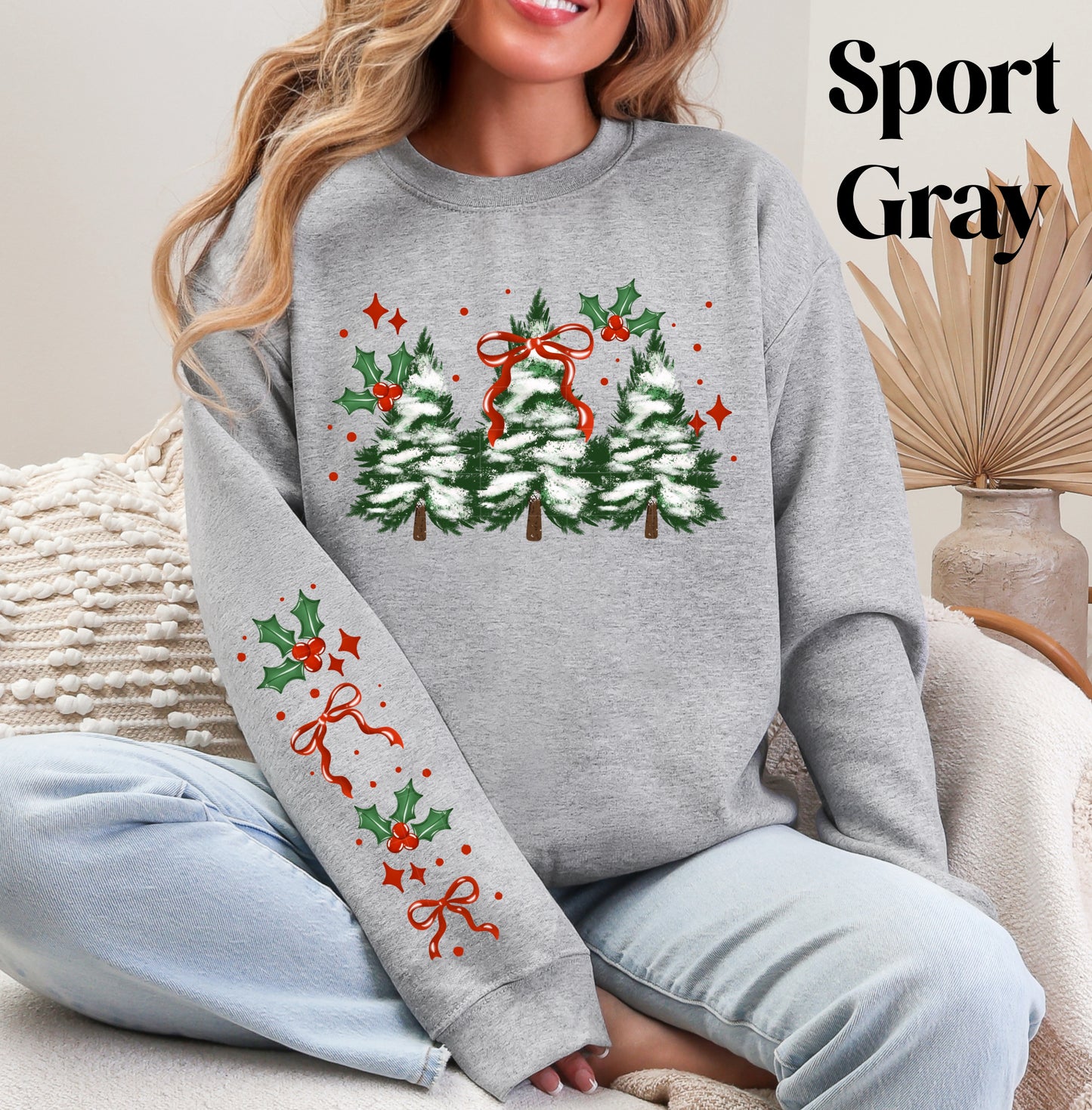 Snowy Trees Sweatshirt