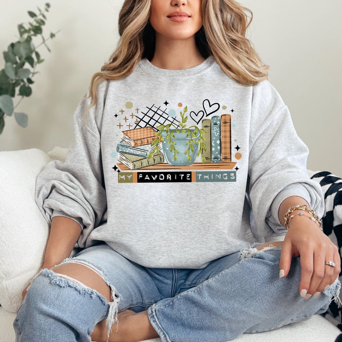 Books and Plants Shirt