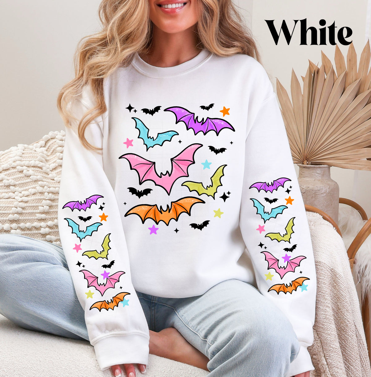 Neon Bats Sweatshirt