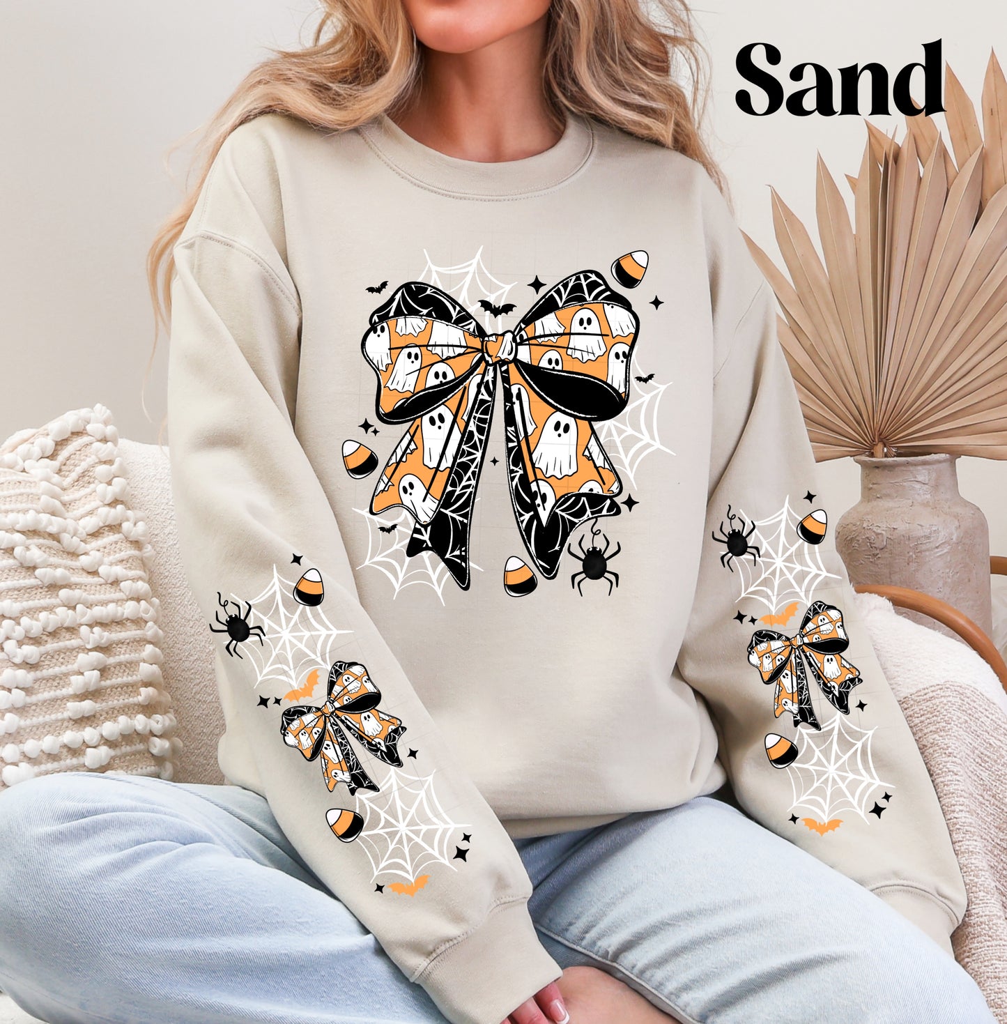 Ghost Bow Sweatshirt