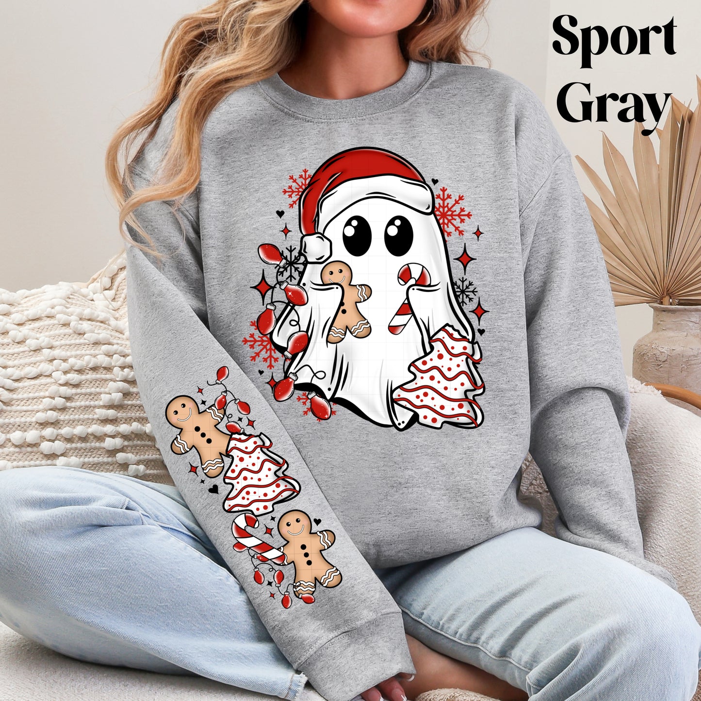 Santa Ghost Sweatshirt