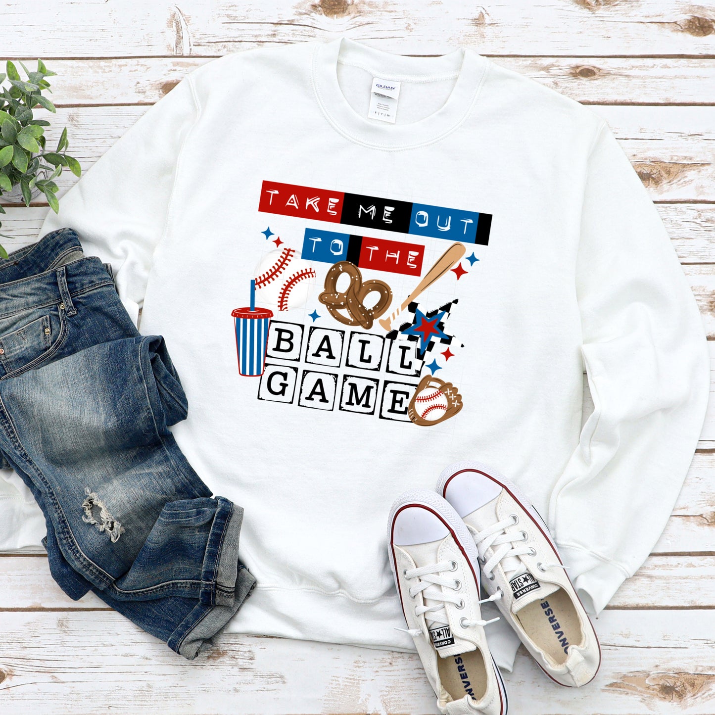 Out To The Ballgame Shirt
