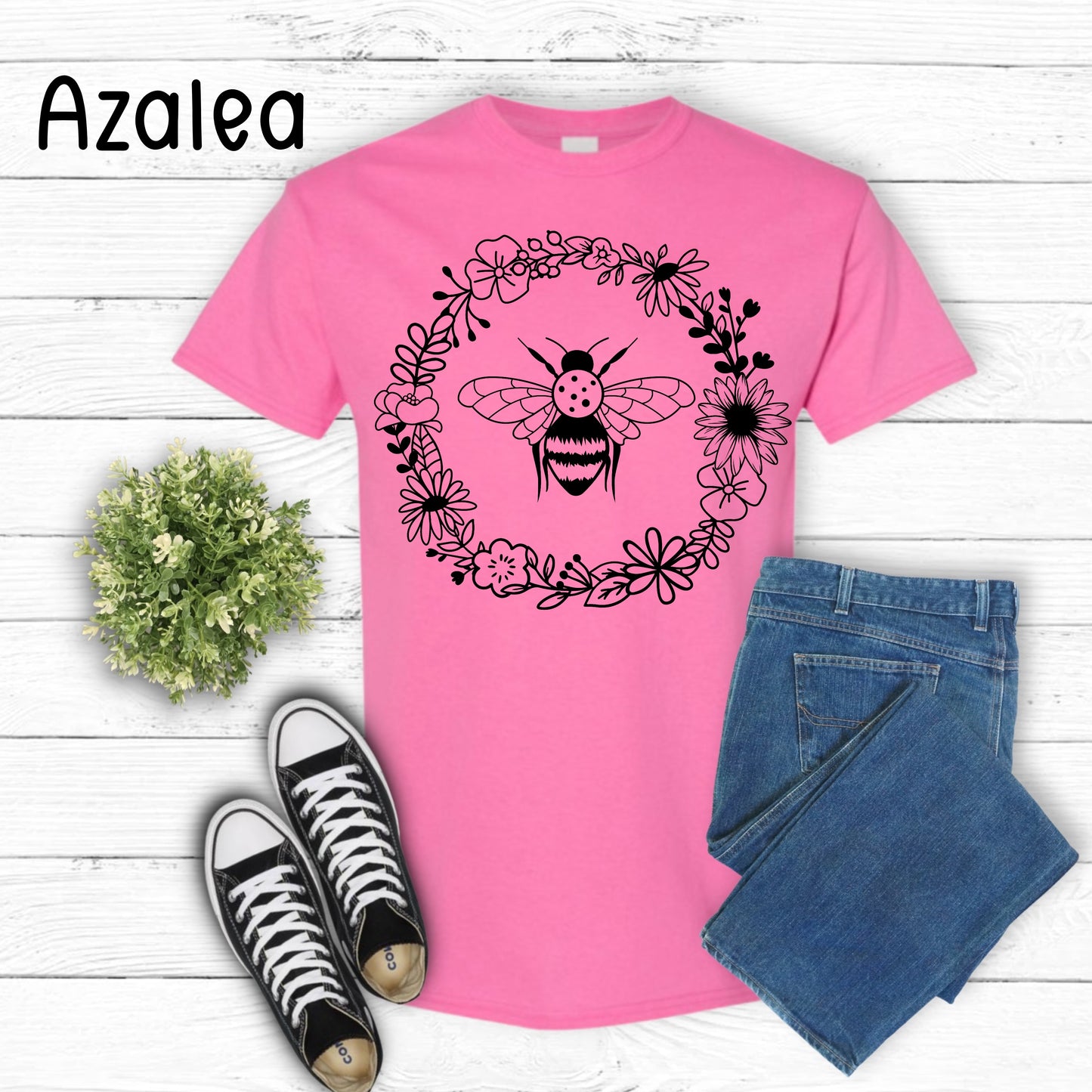 Floral Bee T-Shirt