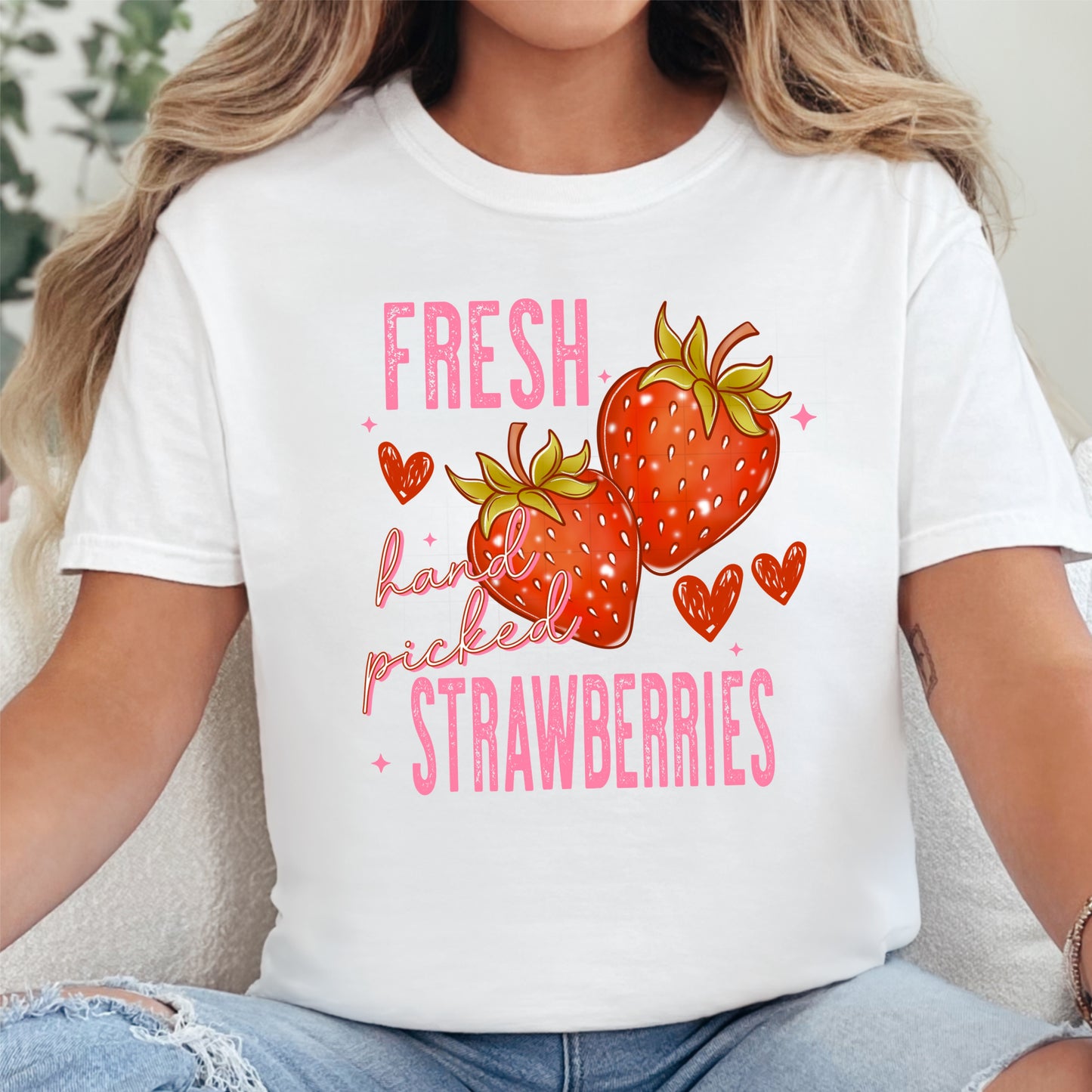 Fresh Picked Strawberries T-Shirt