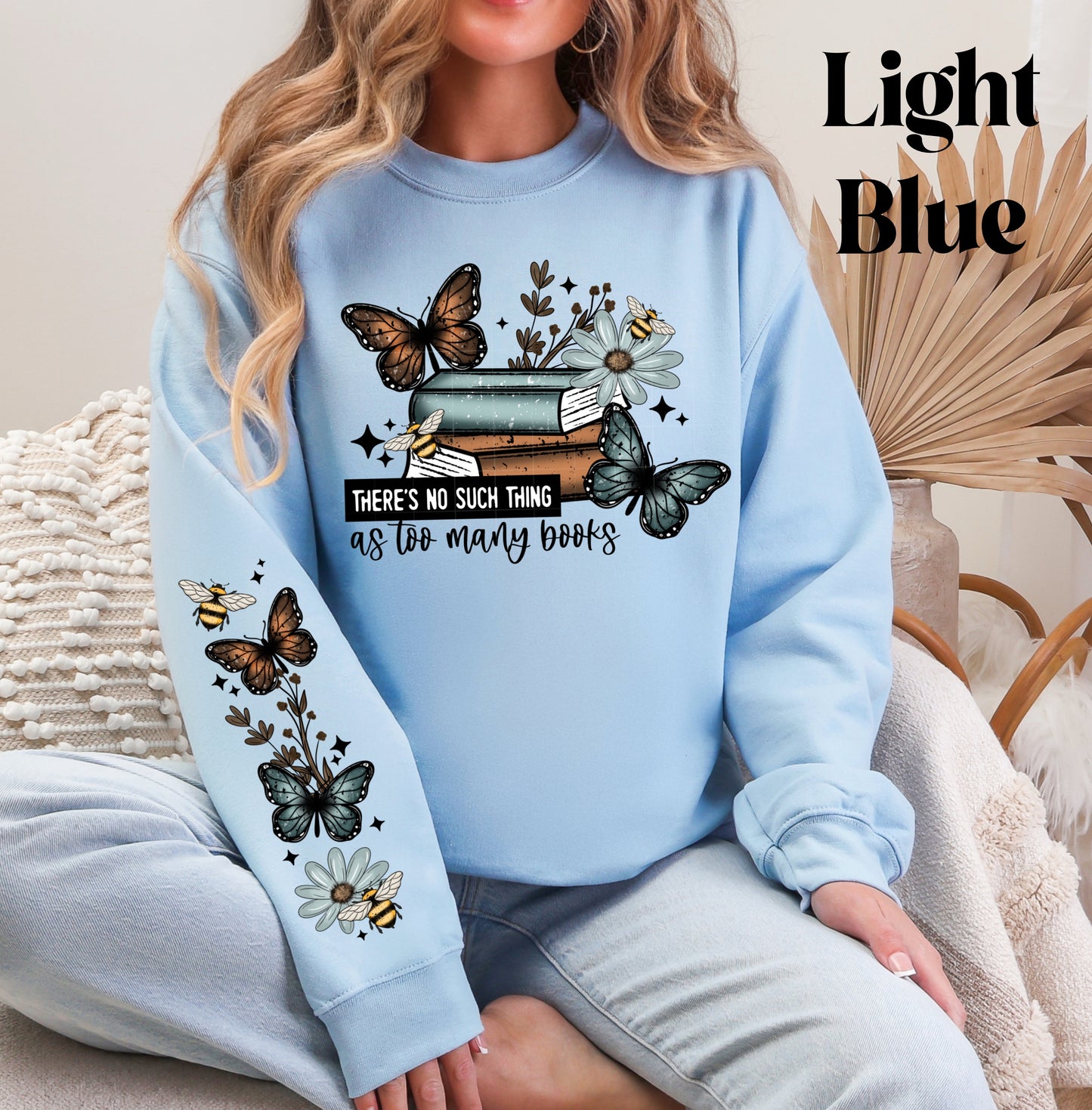 Never Enough Books Sweatshirt