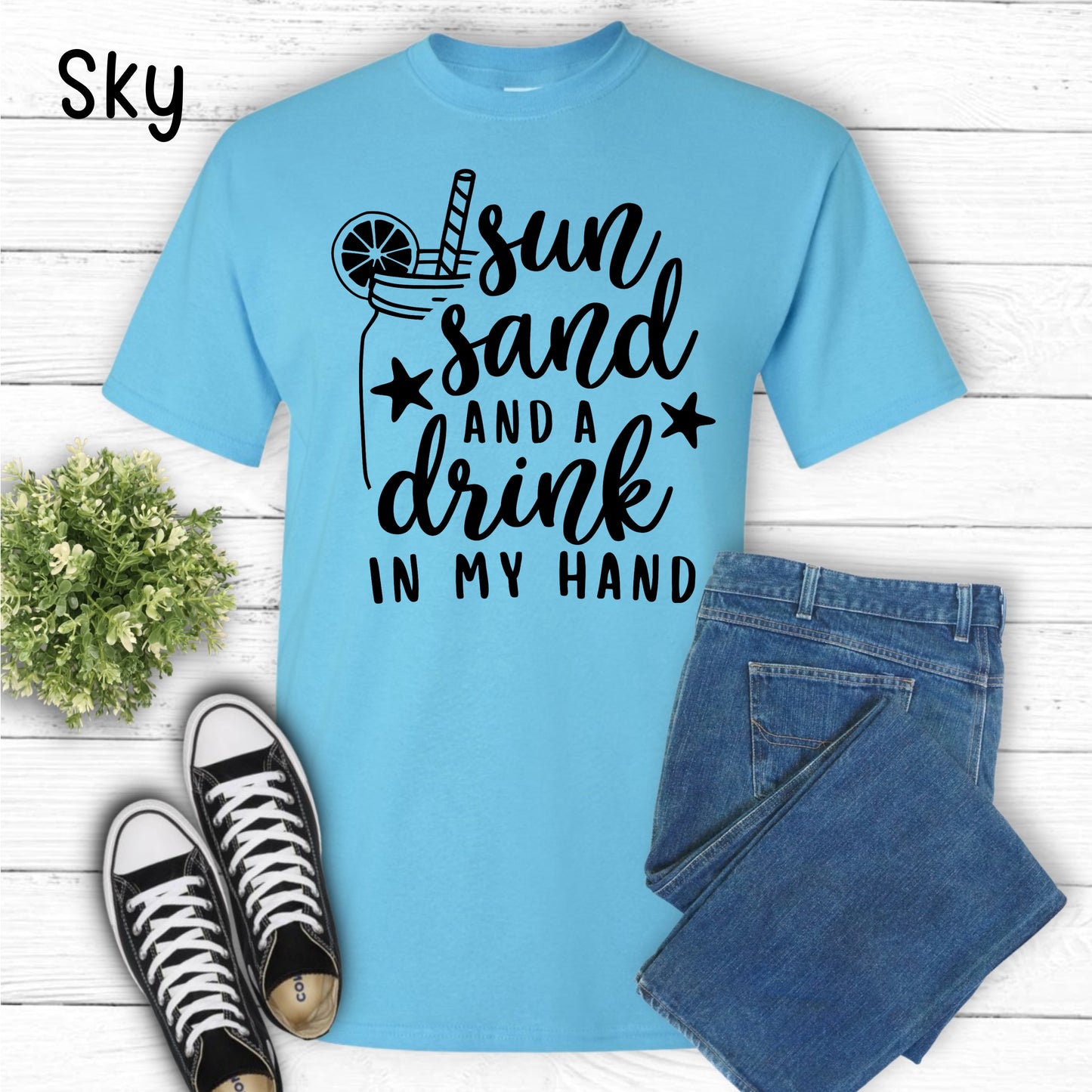 Sun Sand Drink T-Shirt