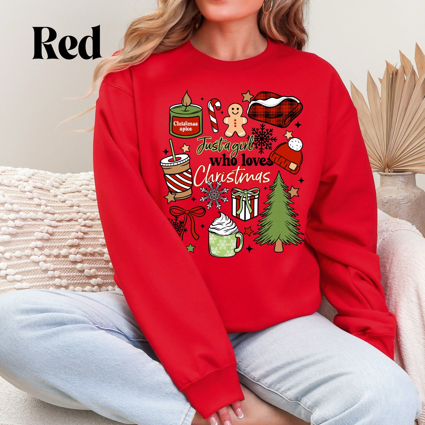 Just A Girl Who Loves Christmas Shirt