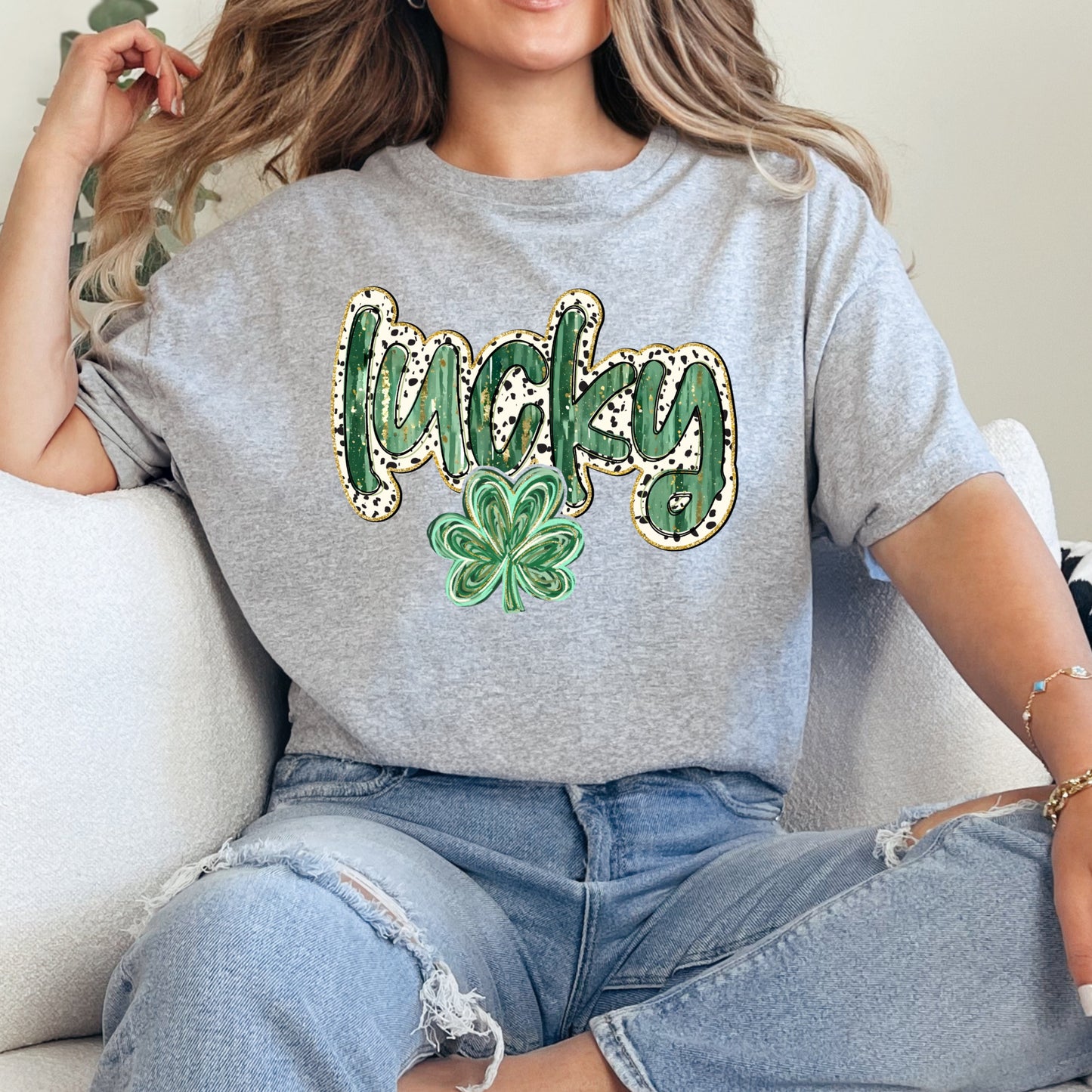 Lucky Brushstroke shirt