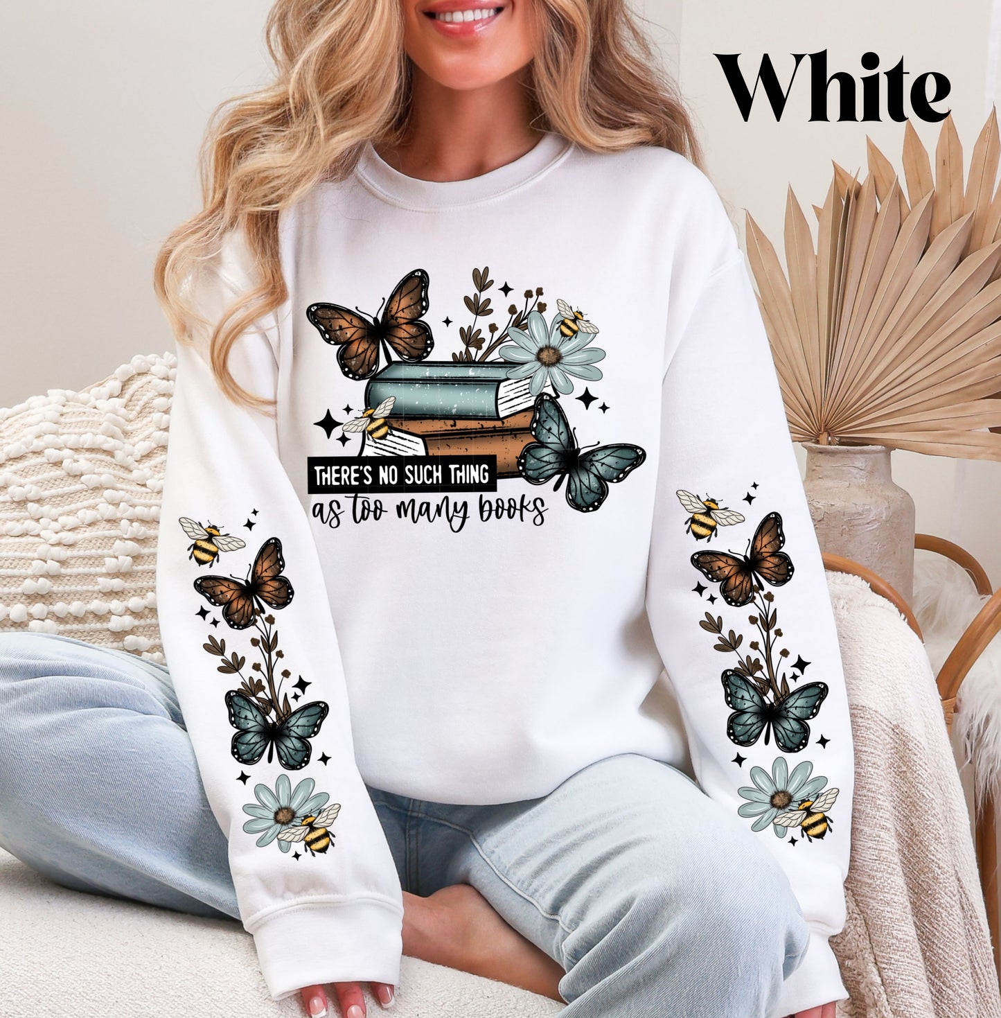 Never Enough Books Sweatshirt
