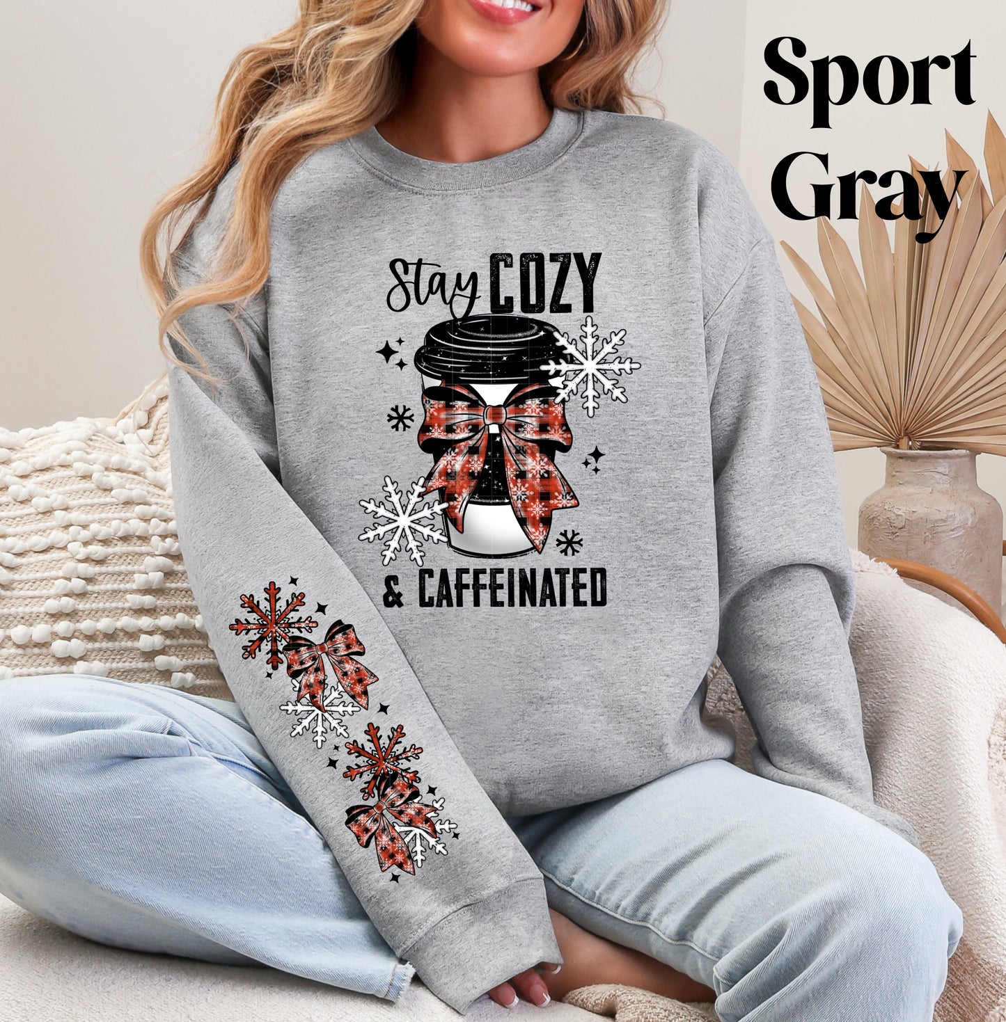 Stay Cozy and Caffeinated Sweatshirt