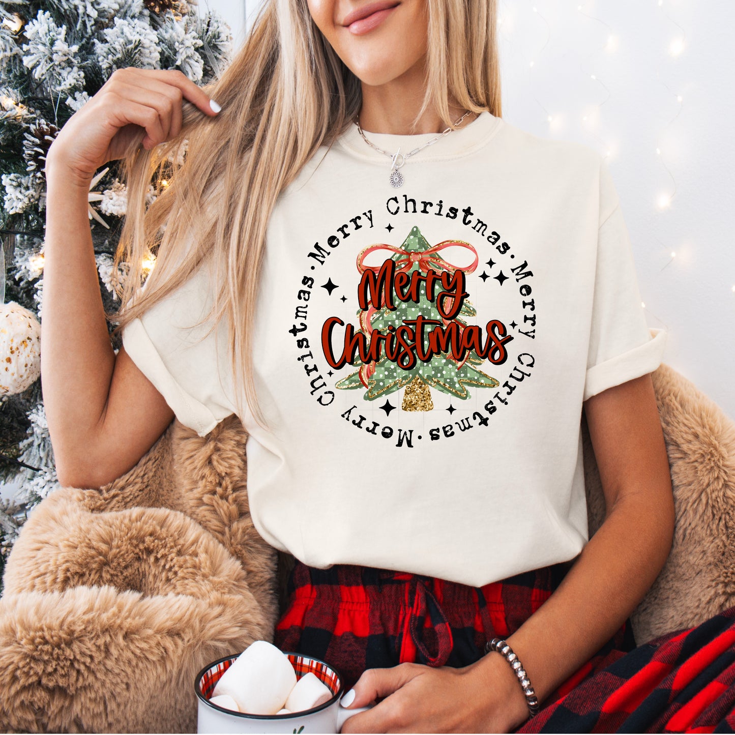 Merry Christmas Circle Shirt