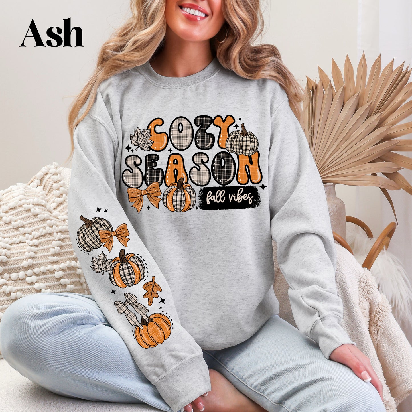 Cozy Season Fall Vibes Sweatshirt