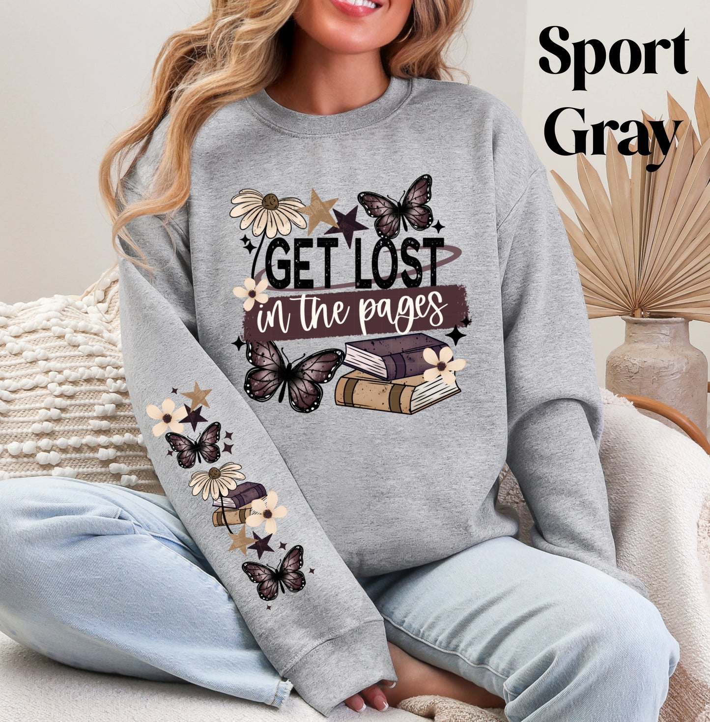 Lost In The Pages Sweatshirt