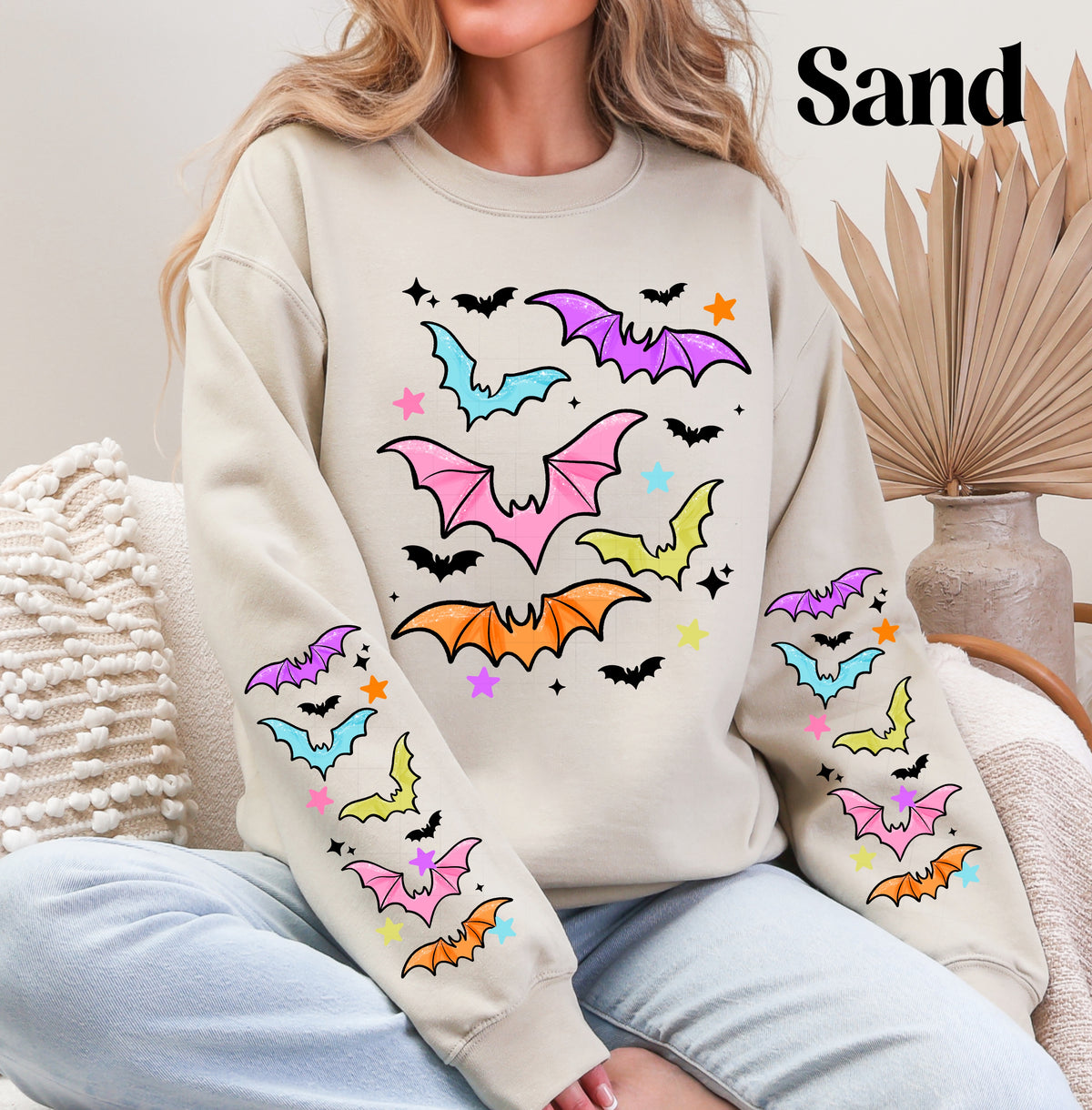 Neon Bats Sweatshirt