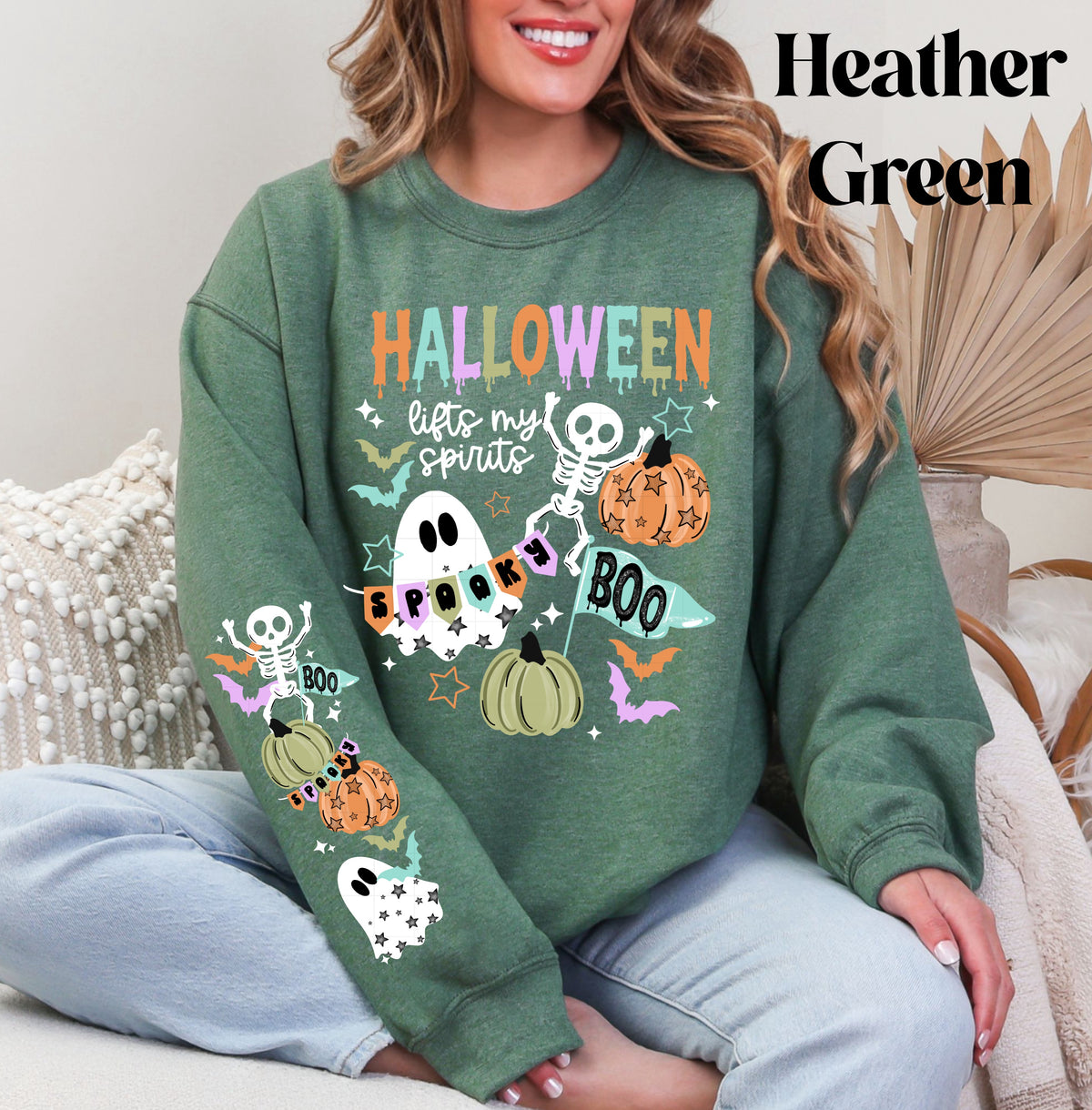 Halloween Lifts My Spirits Sweatshirt