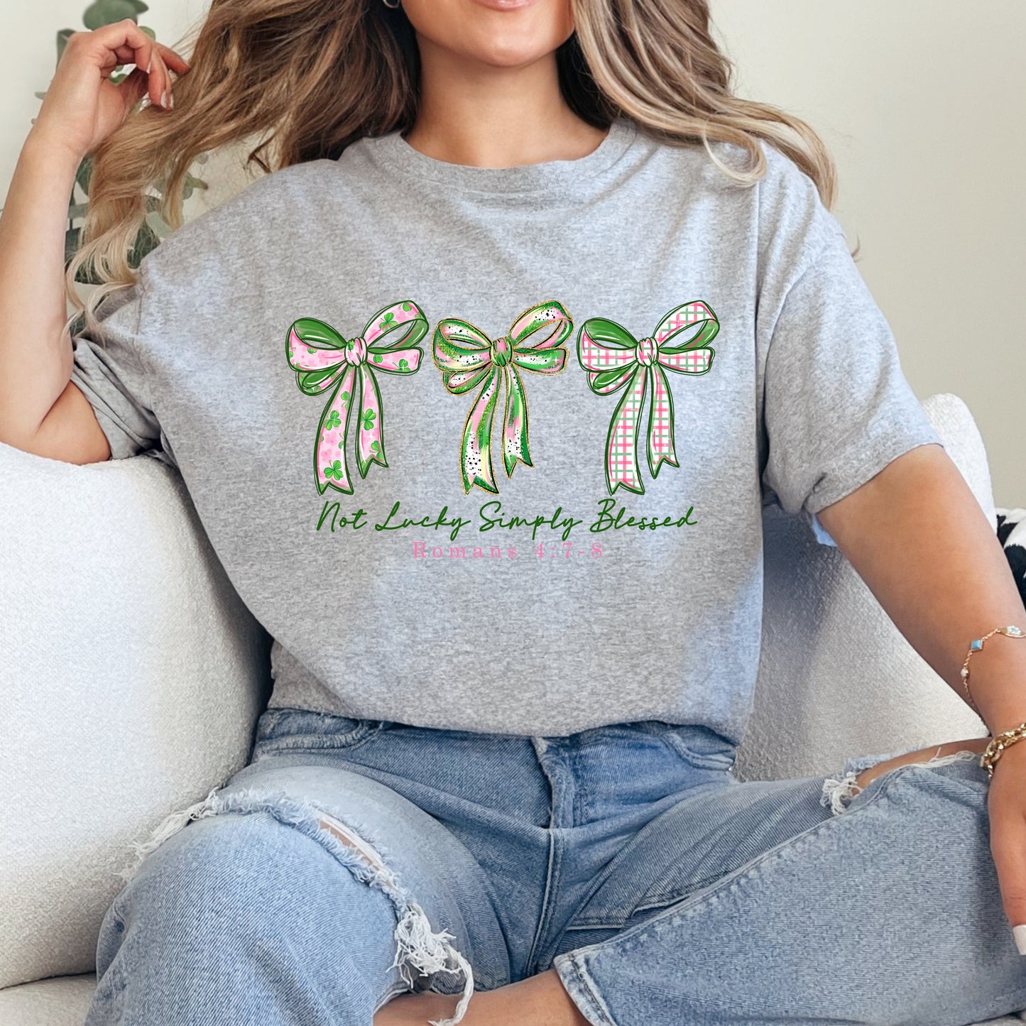 Not Lucky, Simply Blessed Shirt