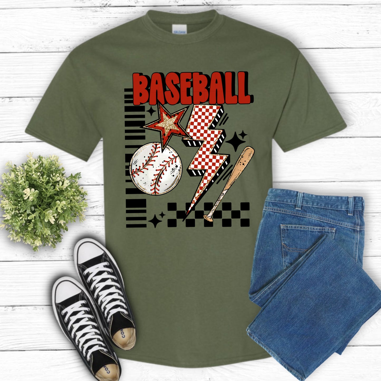 Retro Baseball T-Shirt