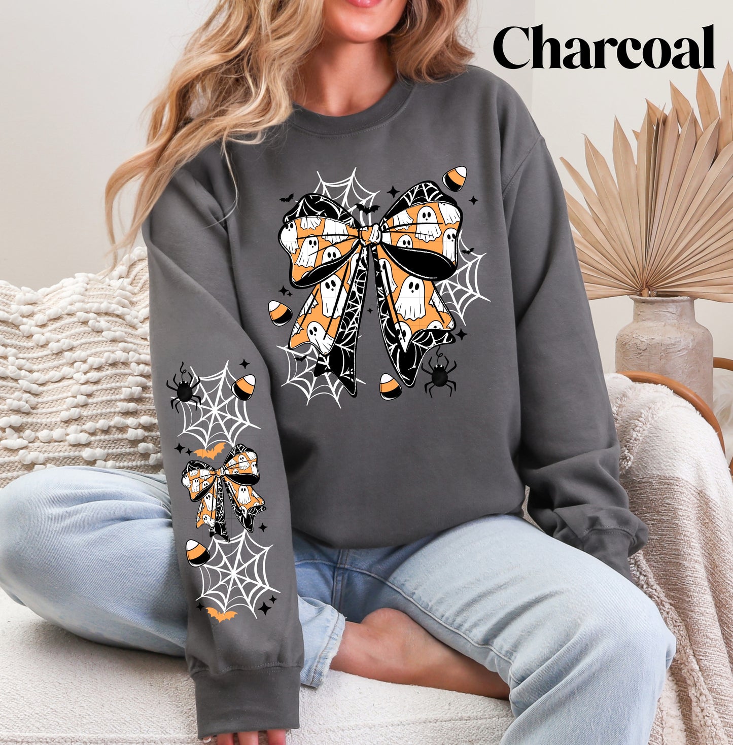 Ghost Bow Sweatshirt