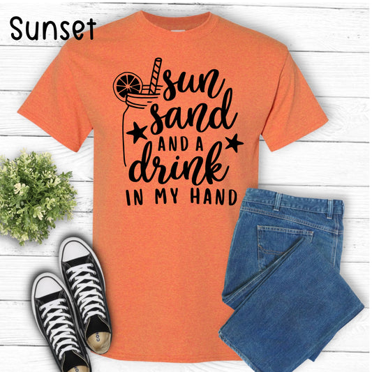 Sun Sand Drink T-Shirt