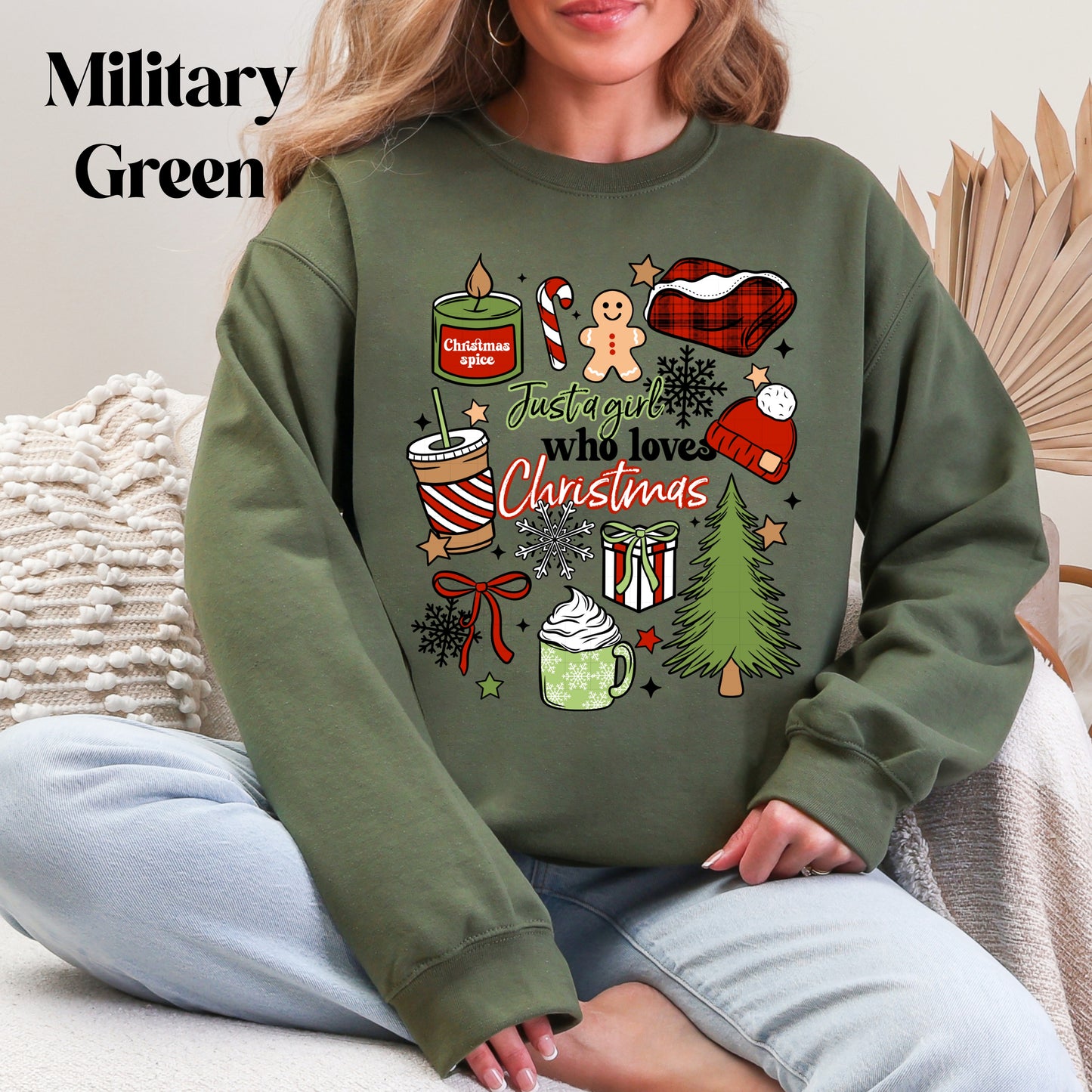 Just A Girl Who Loves Christmas Shirt