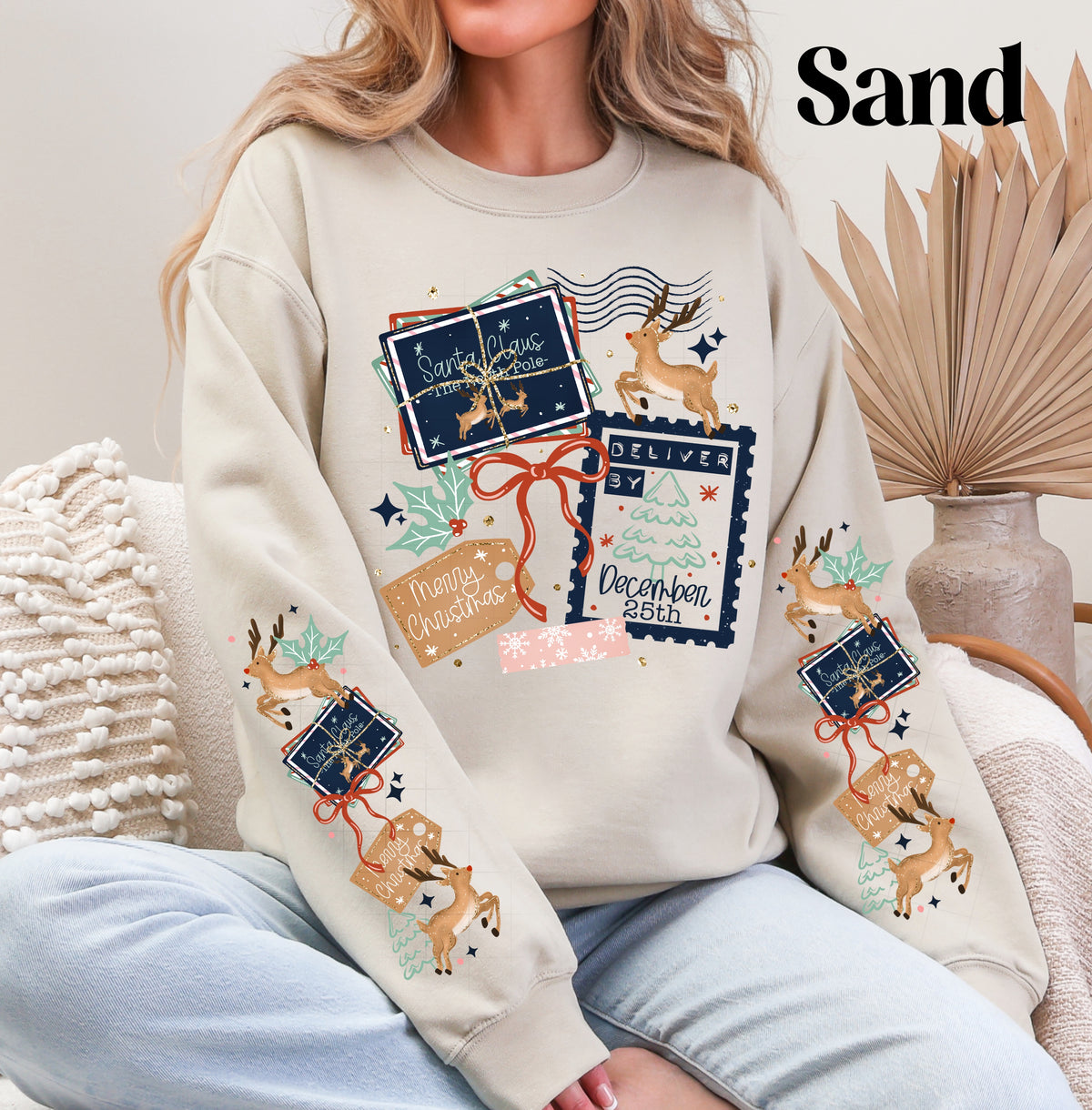 December Stamps Sweatshirt