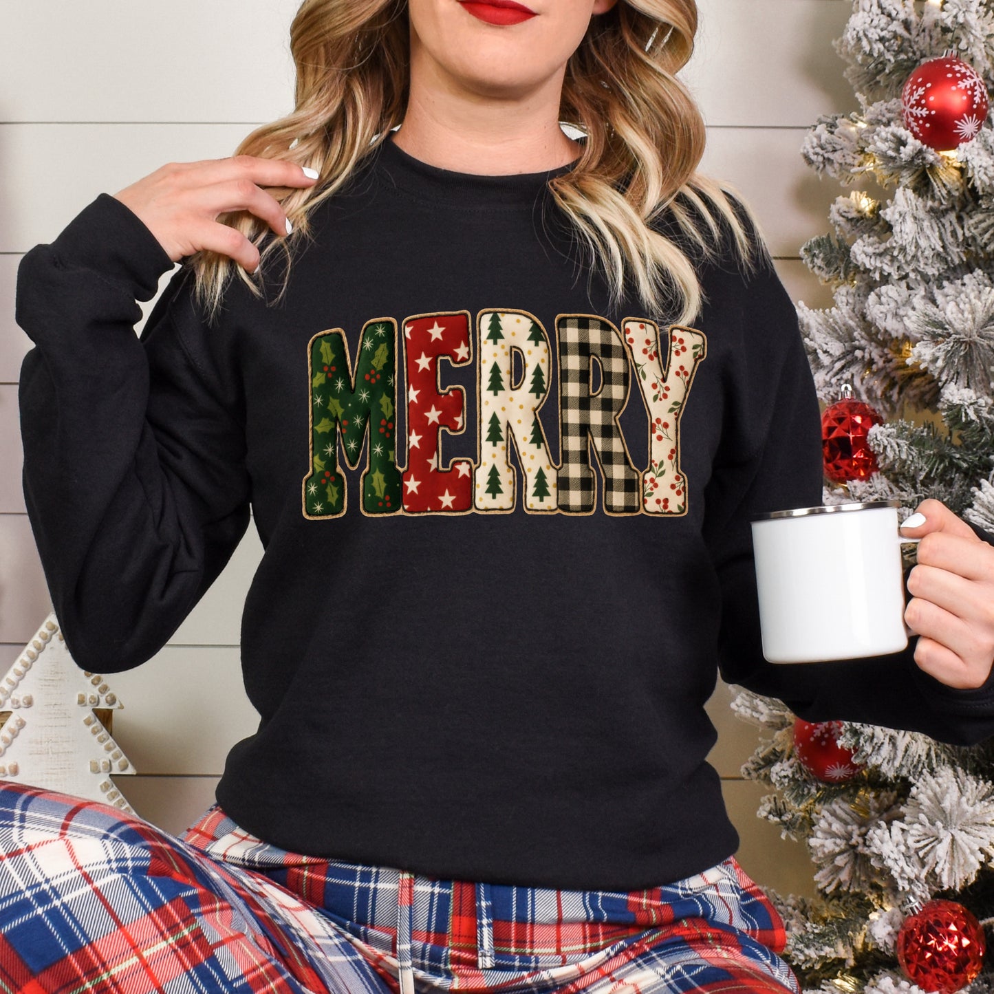 Merry Patchwork Shirt