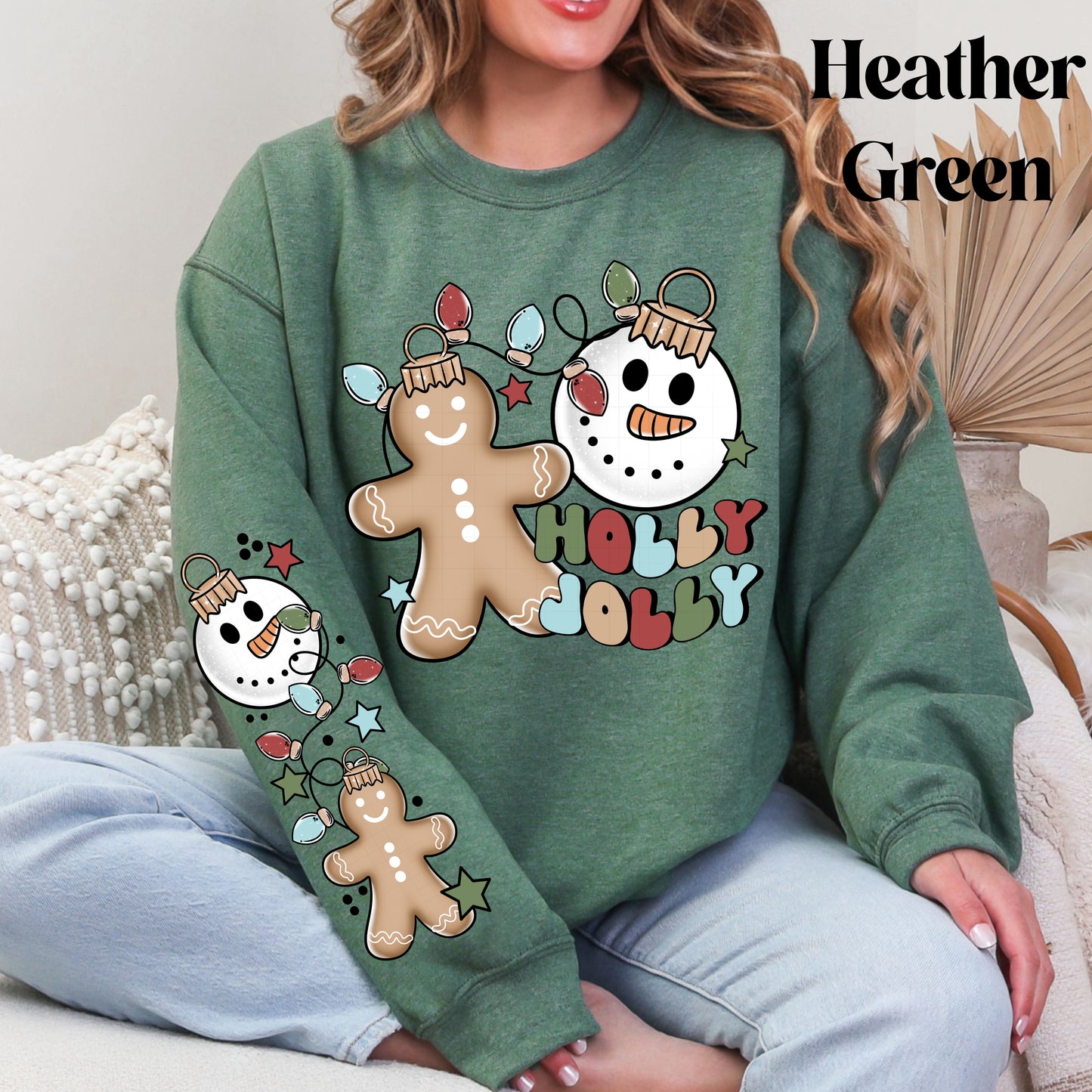 Holly Jolly Ornaments Sweatshirt