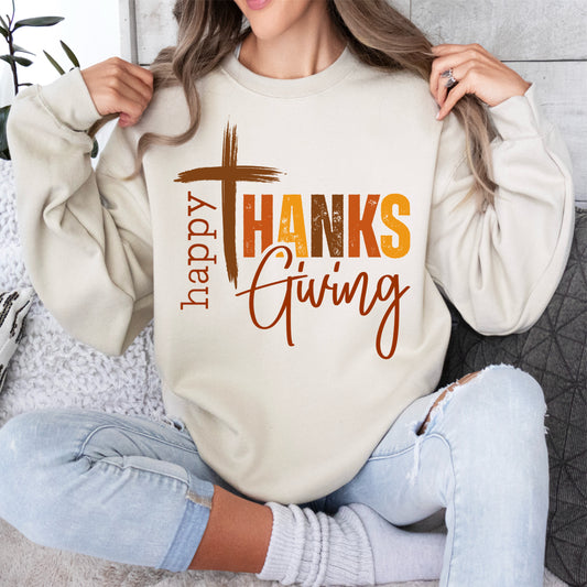 Thanksgiving Cross Shirt