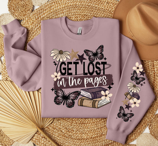 Get Lost In The Pages Softstyle Sweatshirt