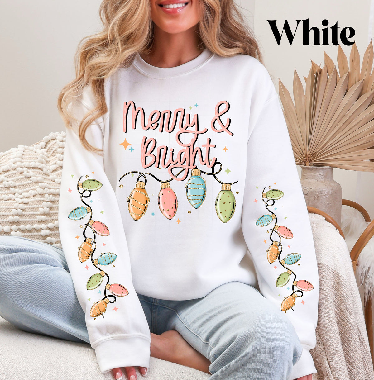 Merry Bright Lights Sweatshirt
