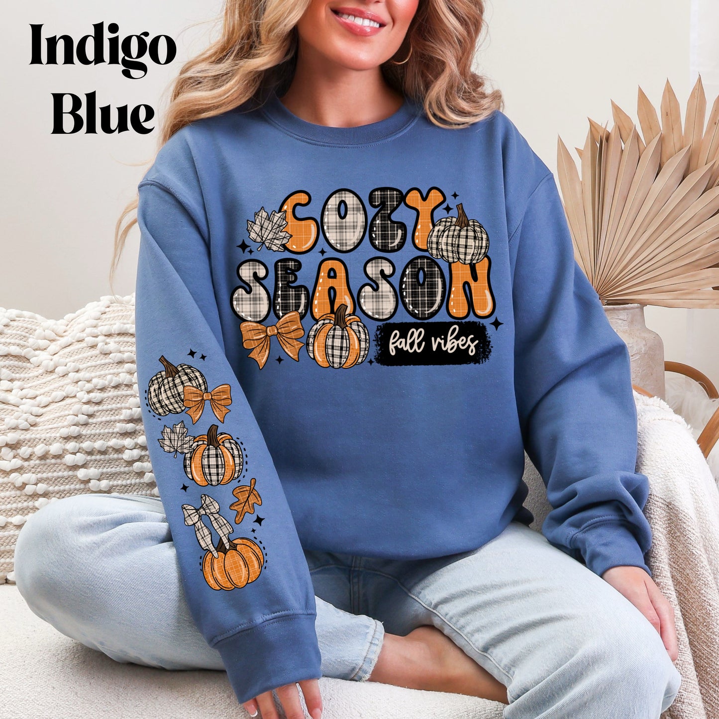 Cozy Season Fall Vibes Sweatshirt