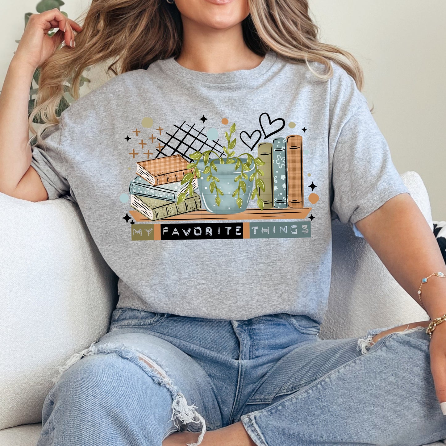 Books and Plants Shirt