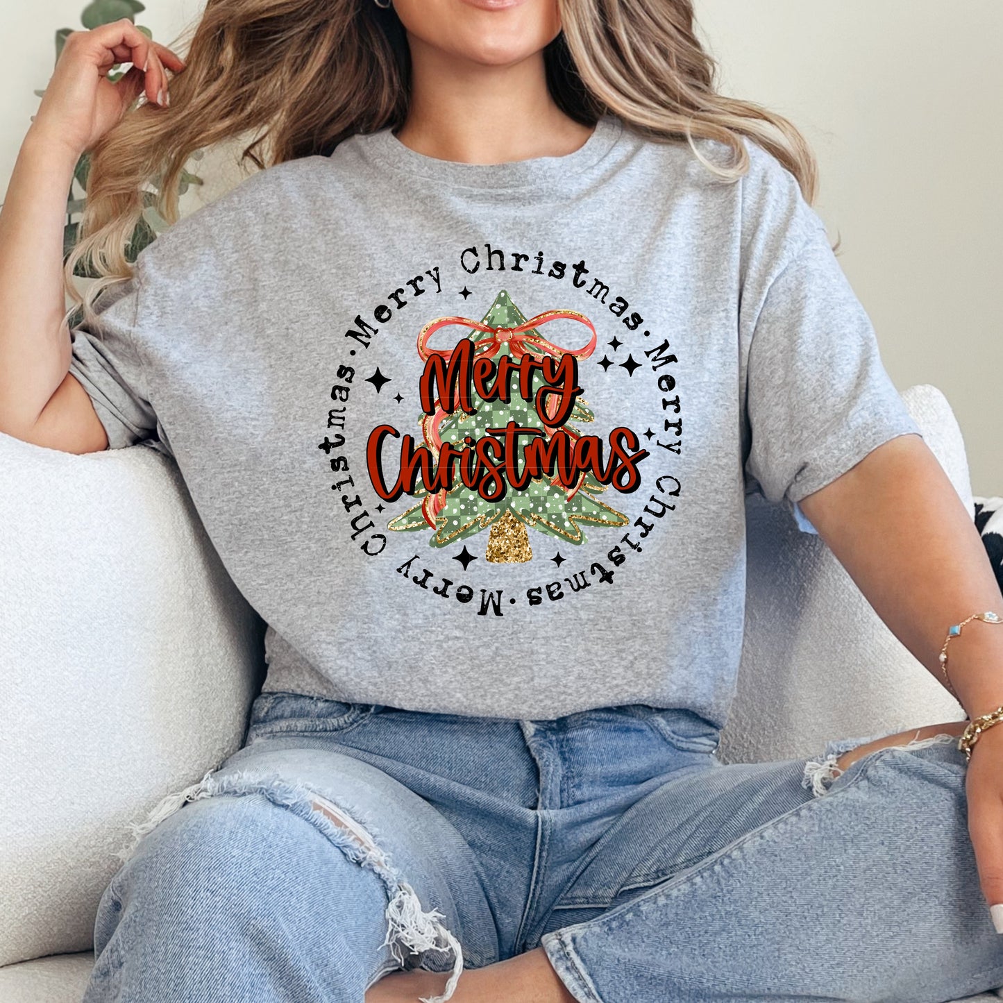 Merry Christmas Circle Shirt