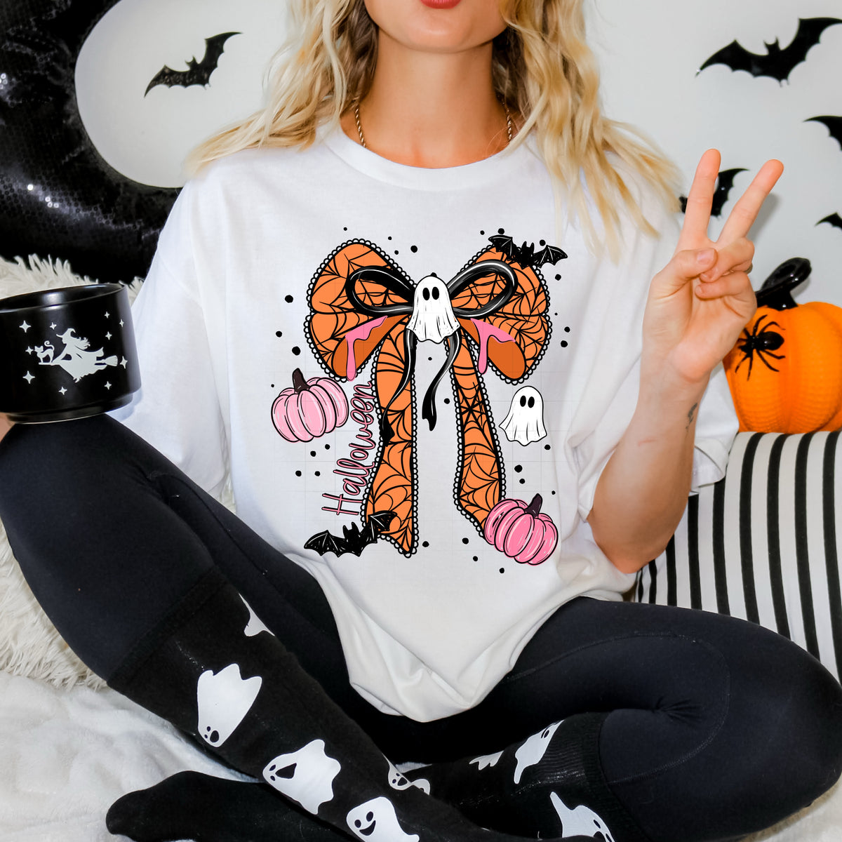 Halloween Bow Shirt