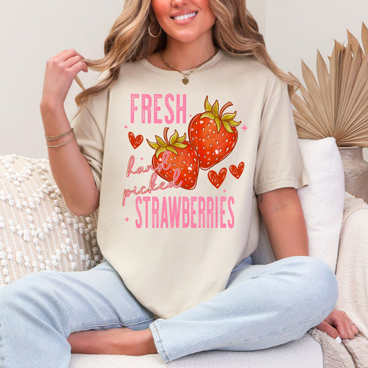 Fresh Picked Strawberries T-Shirt